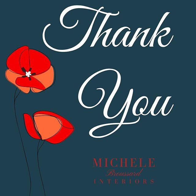 I greatly appreciate all the support my clients and followers bring! I couldn't make things happen without you! #michelebroussardinteriors #thankyou #support #interiordesign #trendyyettimeless #girlboss #appreciation #thankyou