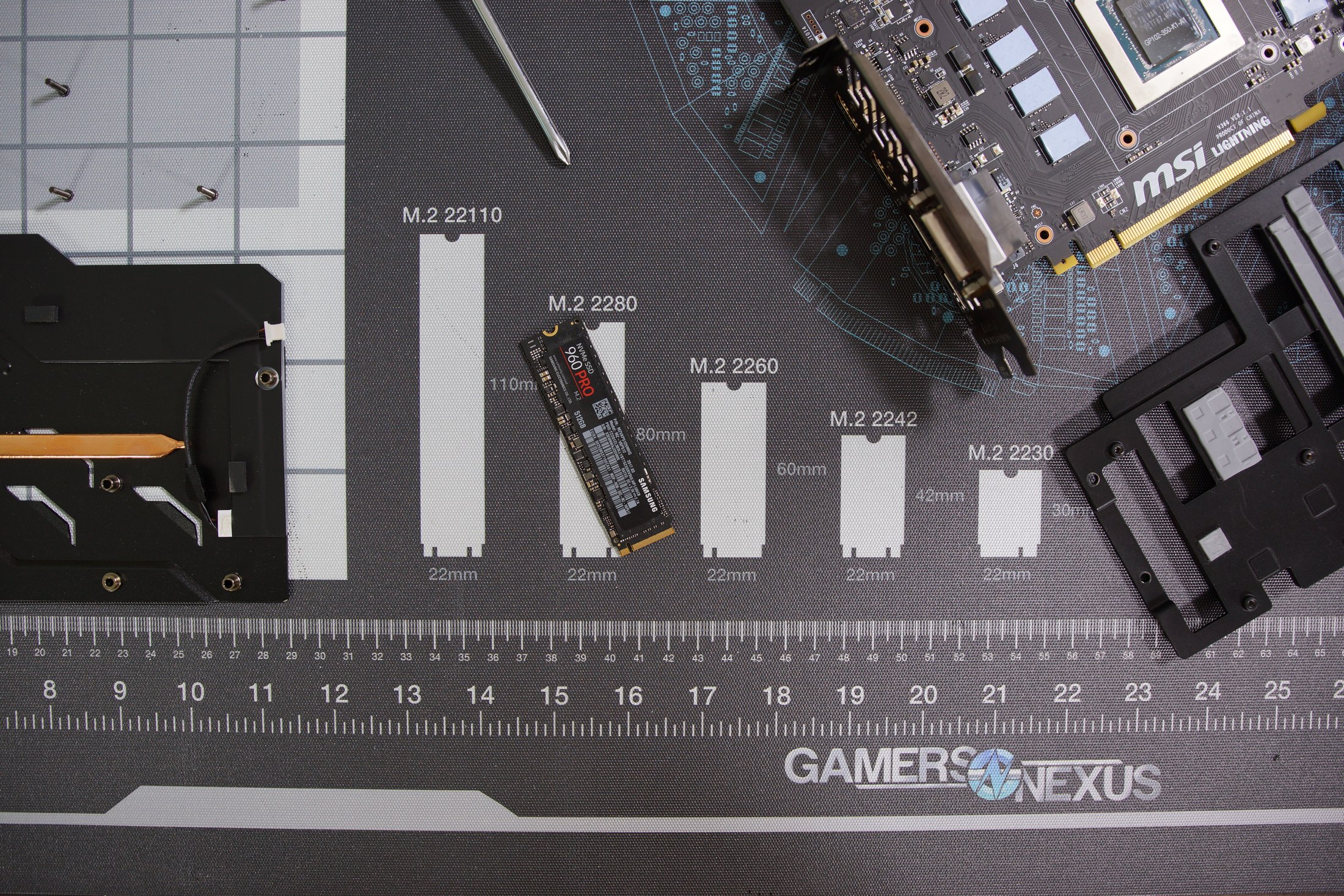 GamersNexus 'Original' AntiStatic Modmat (Large 4'x2') — GamersNexus