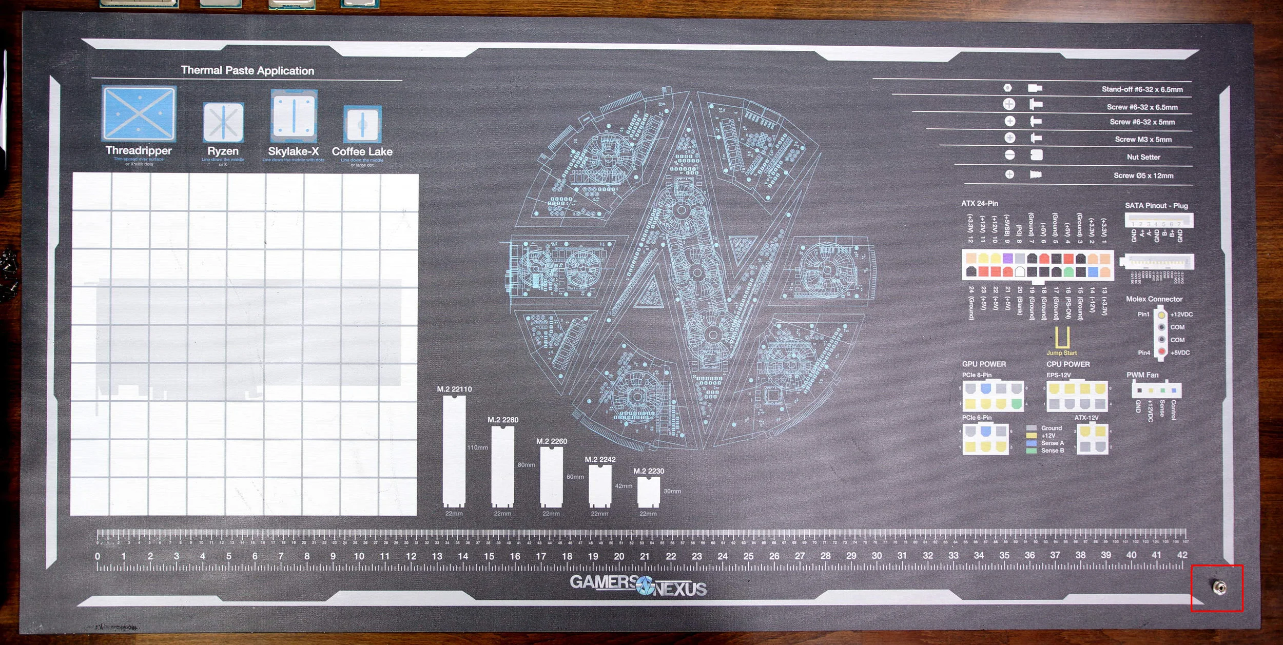 Limited Run | GamersNexus 'Original' Anti-Static Modmat (Large 4'x2 ...