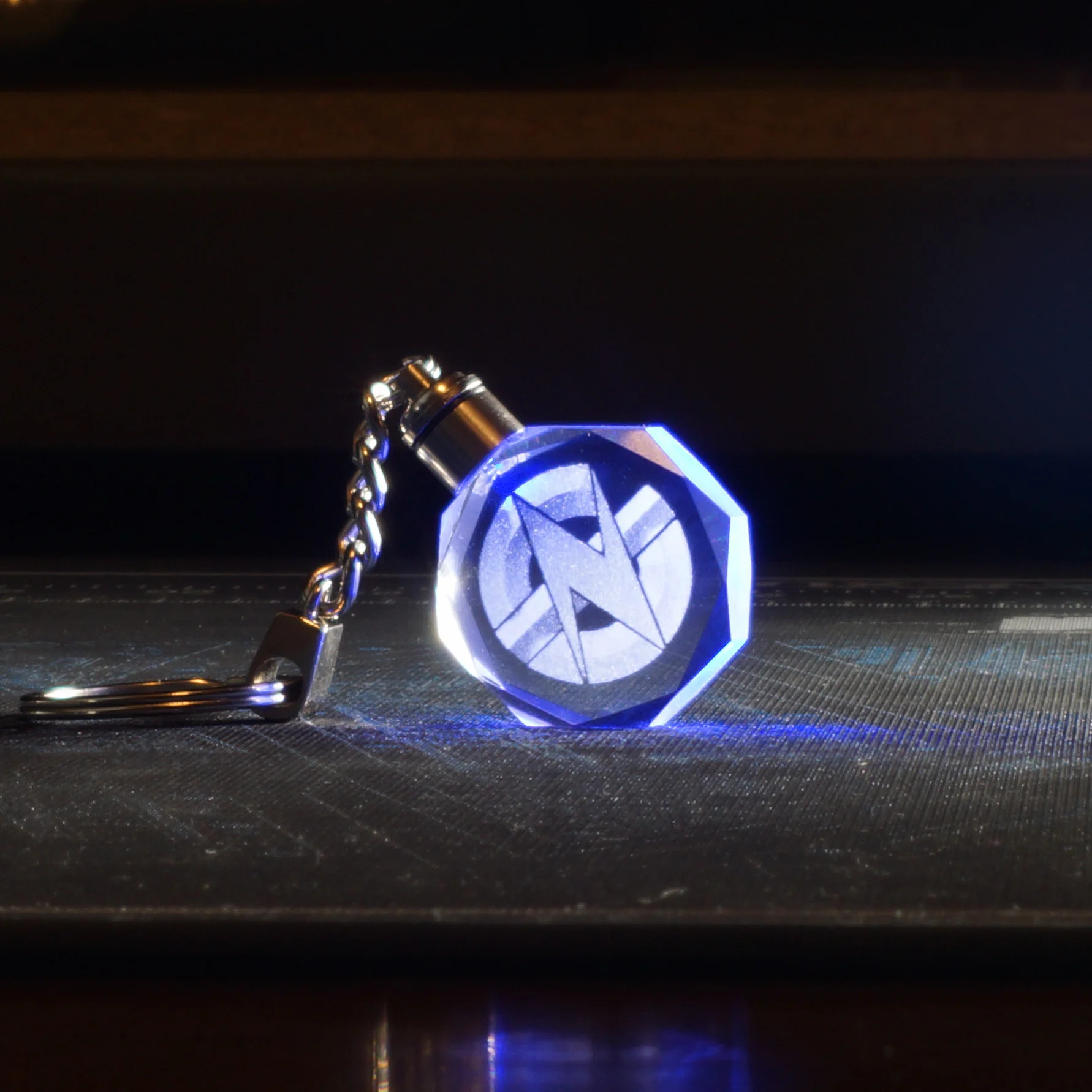 GN Logo Keychain (Blue LED)