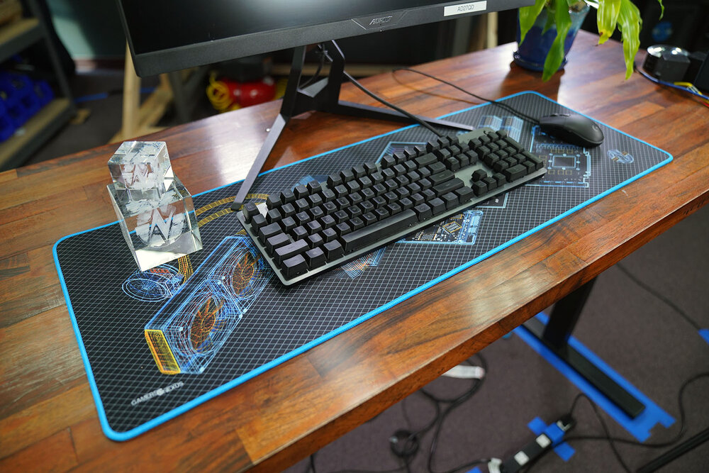 GN Wireframe Mouse Mat (36 x 12) | Desk Mouse Pad — GamersNexus Official  Store