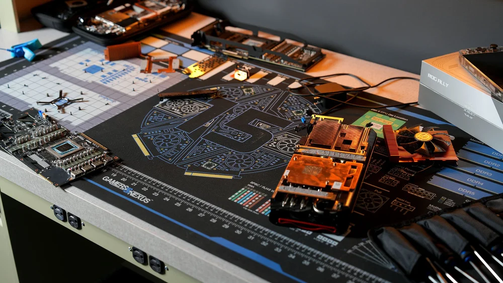 Limited Edition GN15 Anniversary Large Anti-Static PC Building Modmat —  GamersNexus Official Store