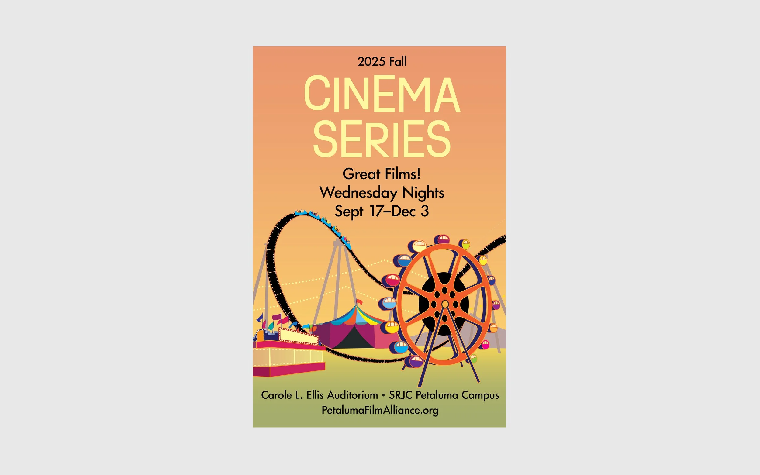 event poster for srjc cinema series