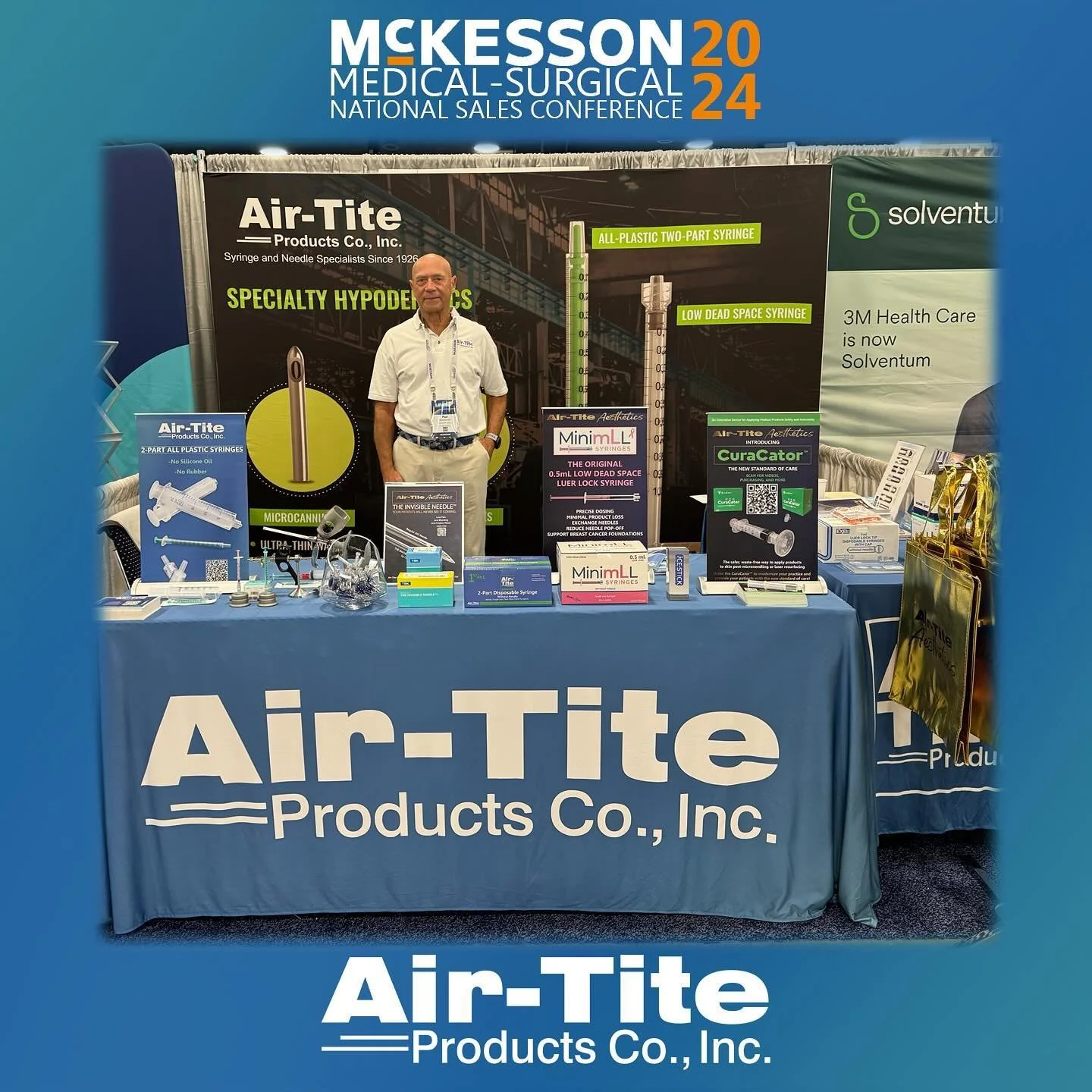 Make sure you visit us at the @mckessoncorporation National sales conference! #McKesson #McKessonNationalSalesConference2024 #McKessonNationalSalesMeeting #MedicalSupplies