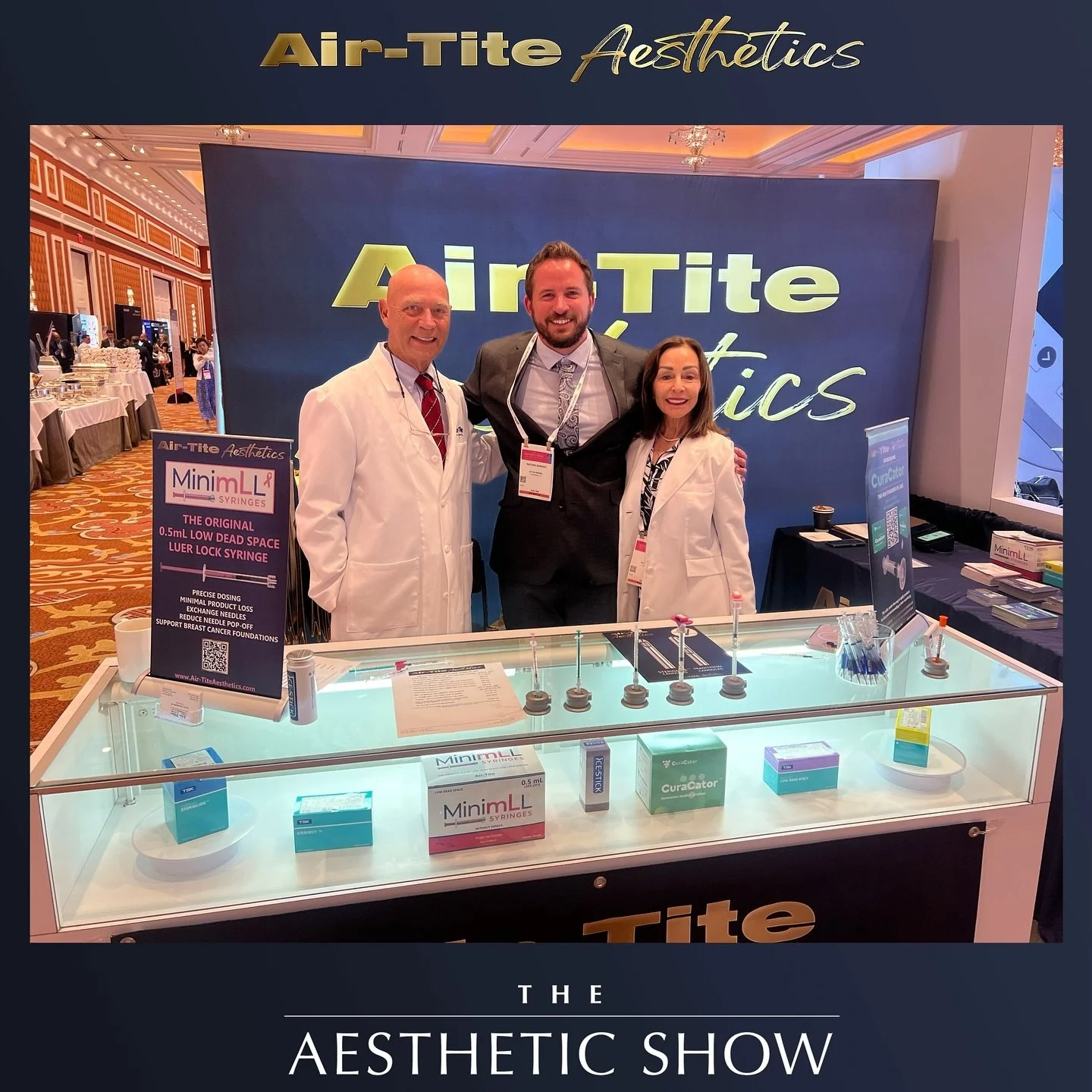 Make sure you stop by our booth (#706) at The Aesthetic Show for all your syringe, needle, and cannula needs! @aestheticshow
#AirTite #Aesthetics #TAS2024 #TheAestheticShow