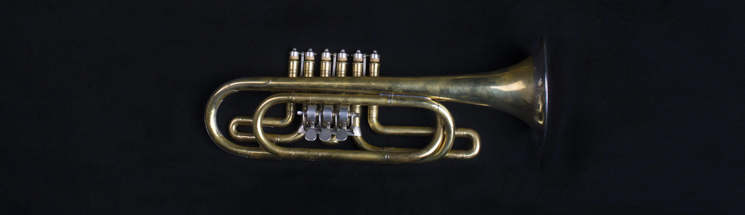 Vienna Valve Trumpet in G Alto, Leopold Uhlmann, Vienna, 1840