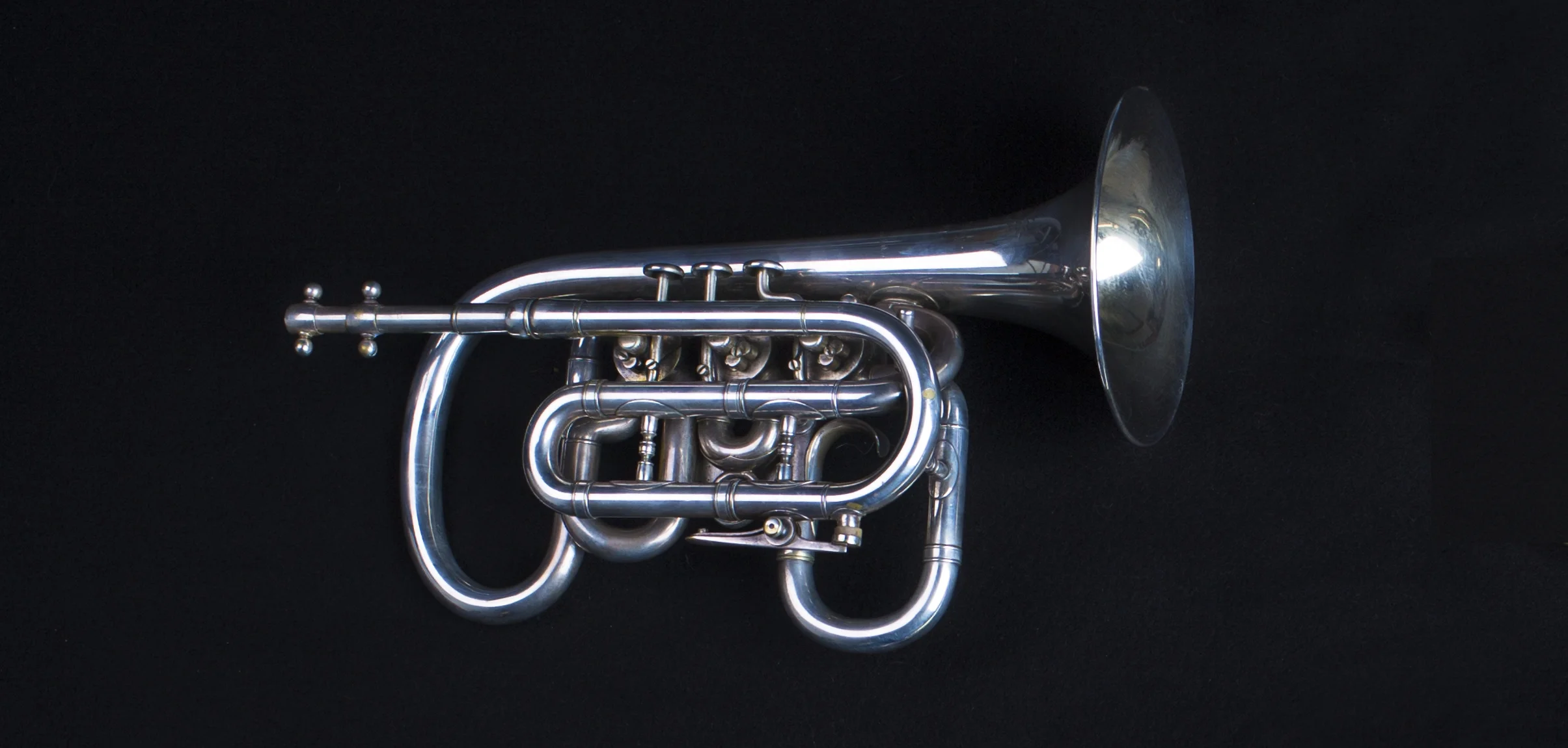 Boston Musical Instrument Manufactory, “Esbach Patent”Cornet in B flat, 1879