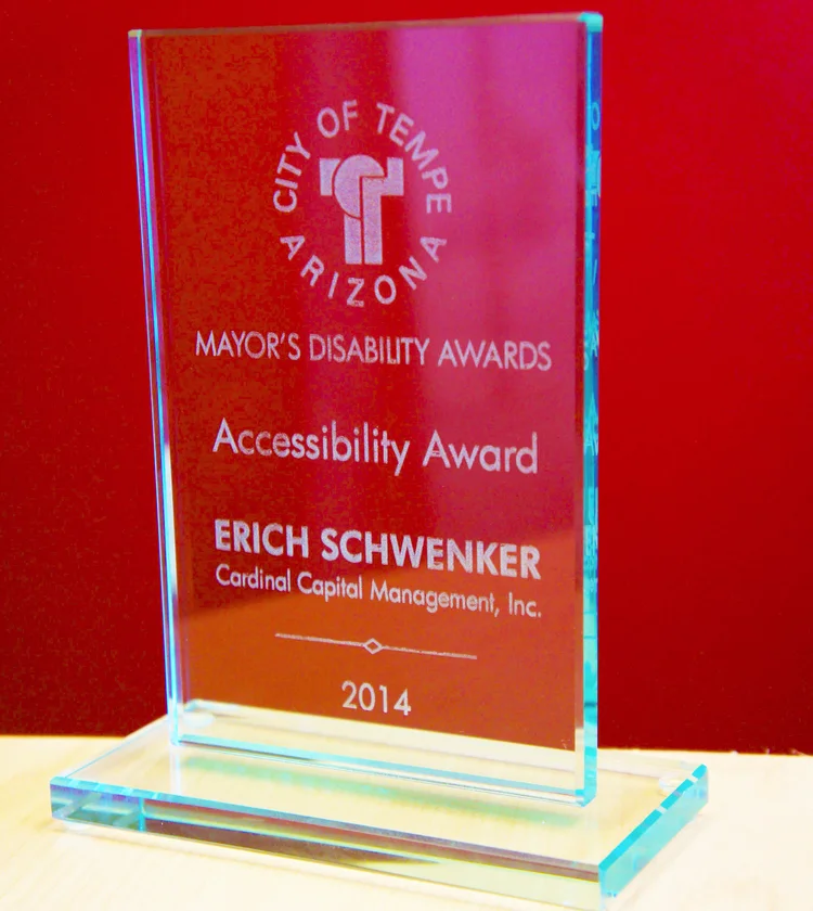Mayor's Disability Awards: Accessibility Award (April 2014)