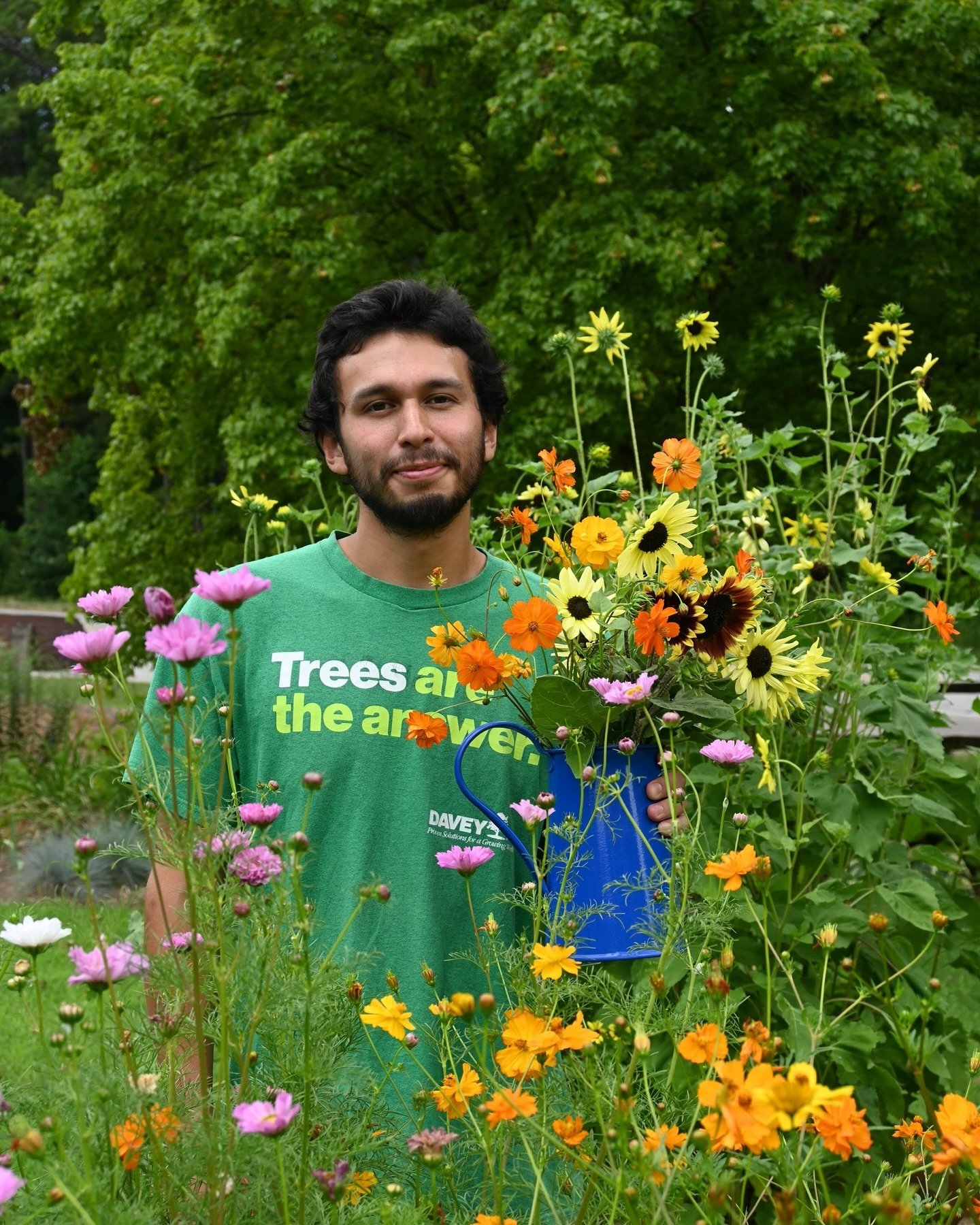 Join us in wishing Spencer bon voyage as he embarks on a new adventure to France!  His passion for plants will continue as his interns at Monet&rsquo;s Garden in Giverny, France this summer and fall. 
This will be his last week here at Wyatt Farms, a