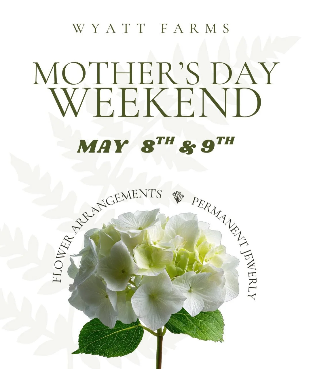 Mother&rsquo;s Day is approaching fast and we have the perfect day planned for you! 
🌸🌸🌸🌸🌸🌸
Next Friday and Saturday (May 8th &amp; 9th)  from 9am-5pm - 
&bull; @mclinks_ Permanent Jewelry + Charm Bar will be here!
&bull;Fresh Flower Arrangemen
