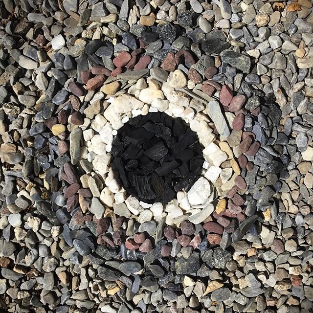 My nine year old&rsquo;s Andy Goldsworthy inspired art assignment. A fun quarantine project for him.