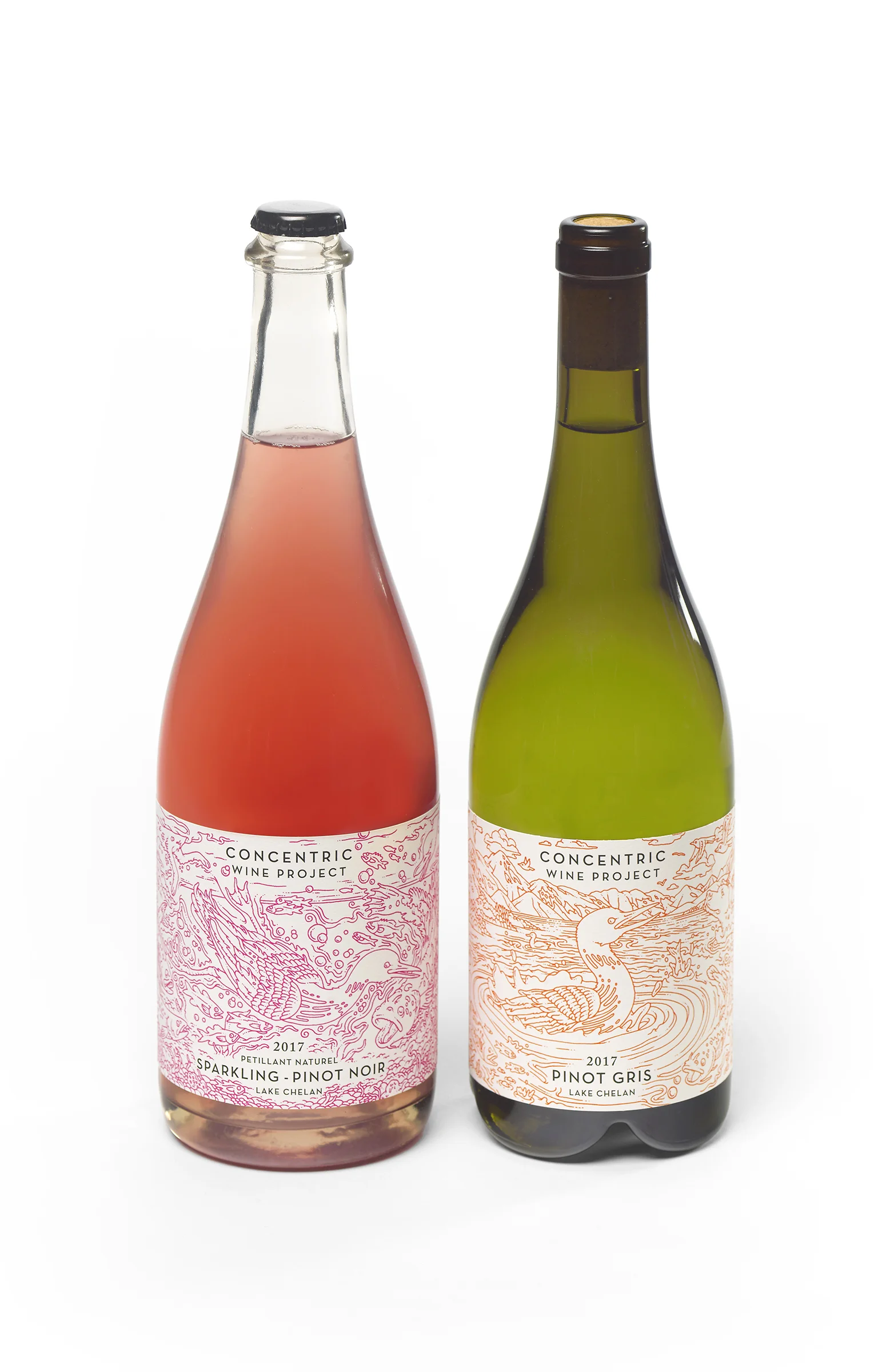 Concentric Wine Project. Lake Chelan, Washingtion. Winemaker Tyler Armour.