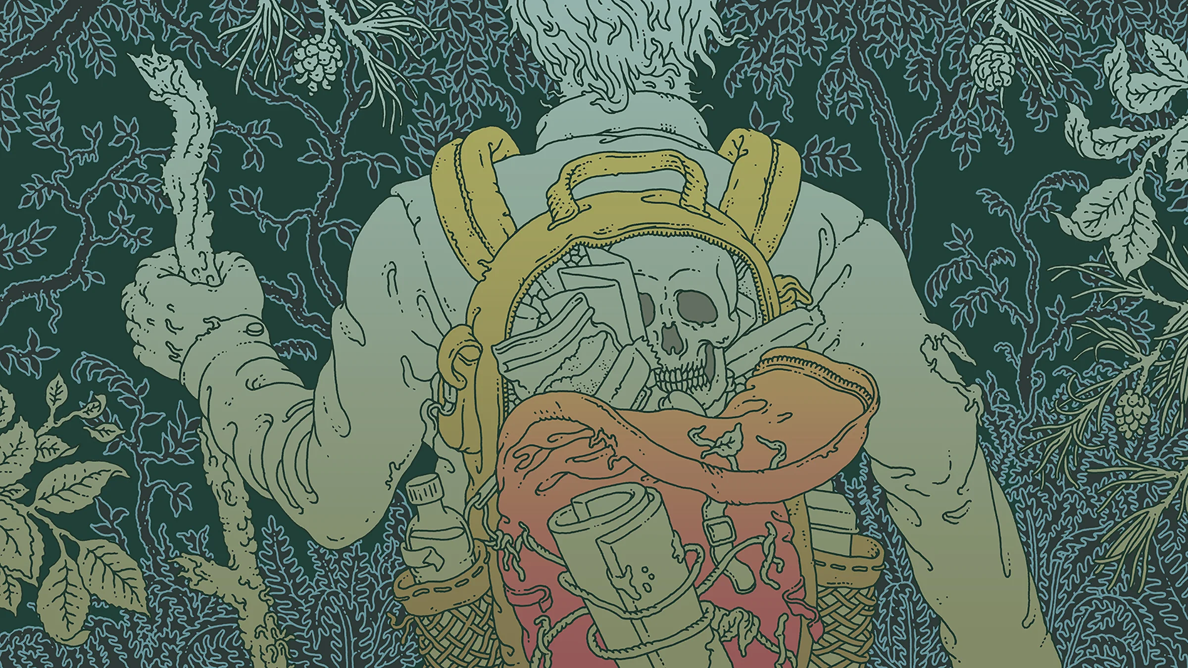 Outside Magazine Horror Vault. AD Madeleine LaPlante-Dube