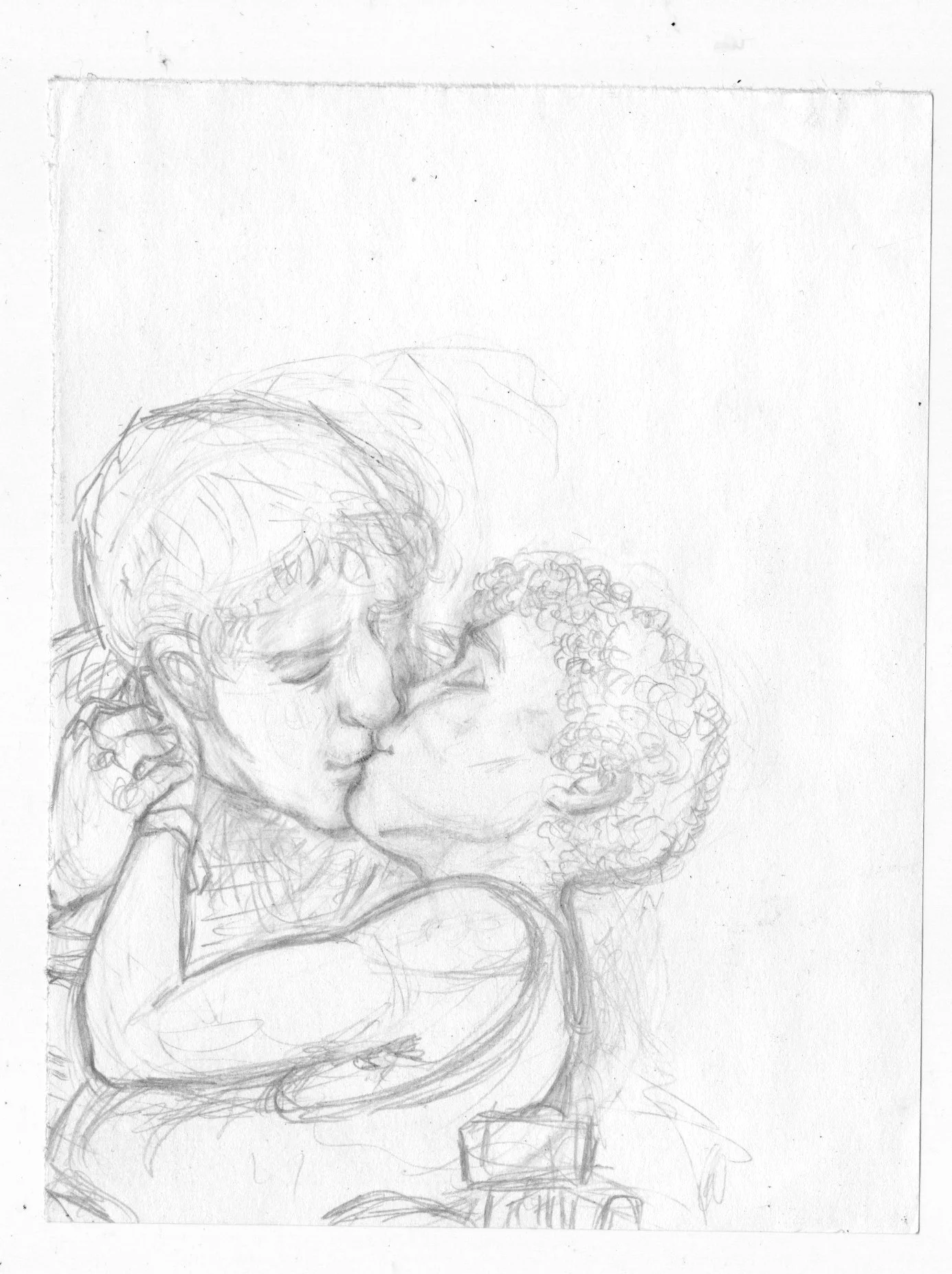  graphite on scrap paper 2016 