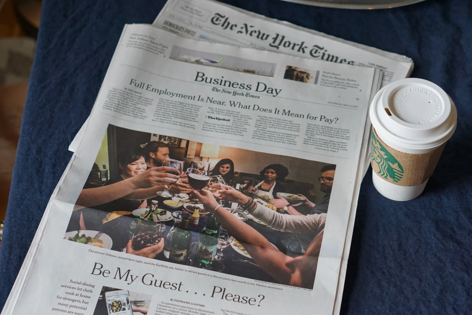 Willing to Cook for Strangers, but Guests Are Harder to Find by Stephanie Clifford