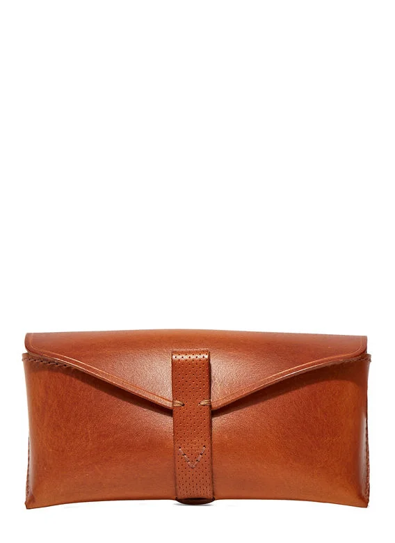 TÄRNSJÖ GARVERI  MEN’S ICON LEATHER SUNGLASSES BOX IN BROWN