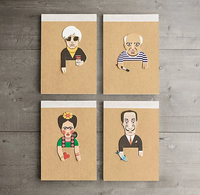 ARTIST NOTEBOOKS (SET OF 4)