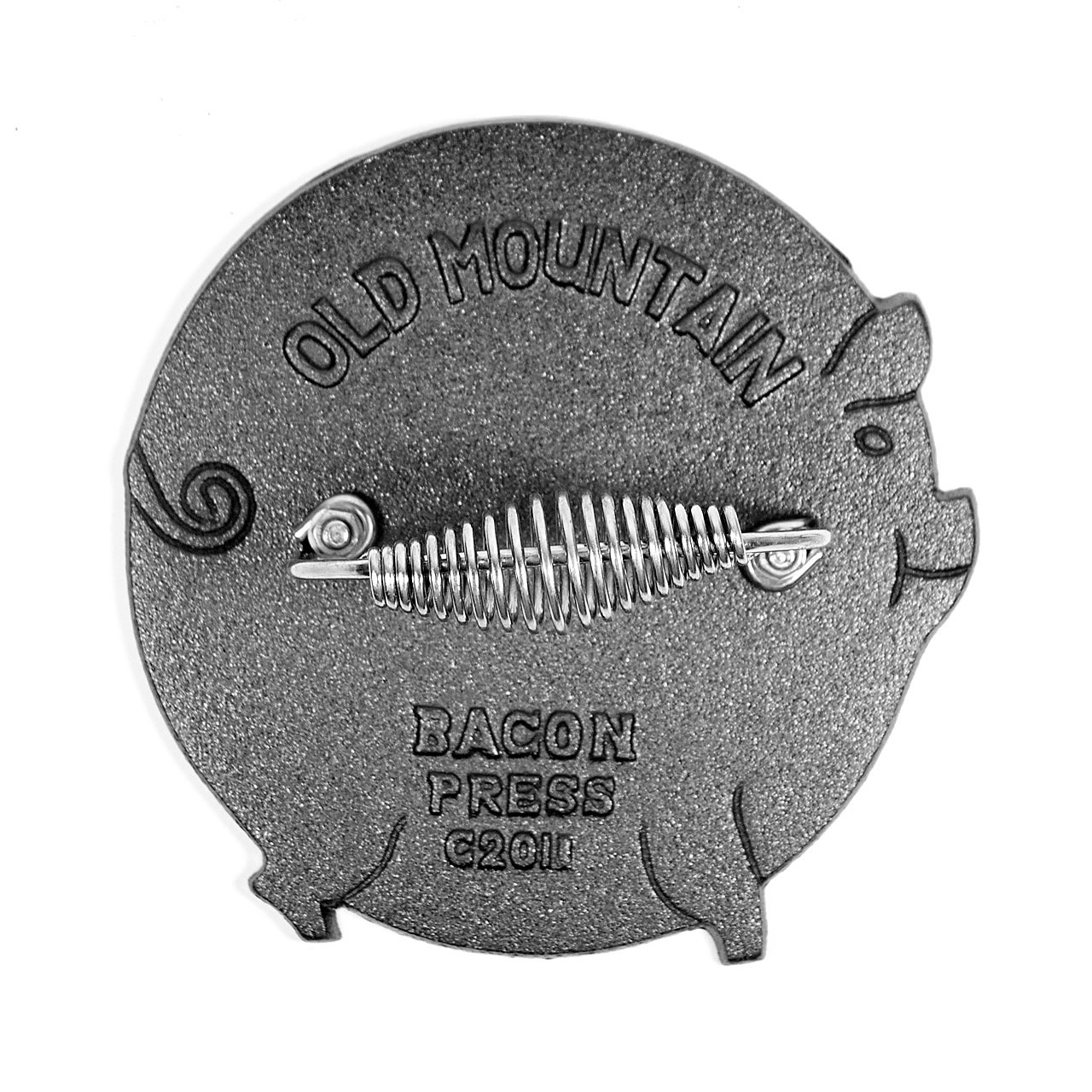 Old Mountain Cast Iron Bacon Press