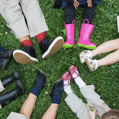 Holding hands around the world
