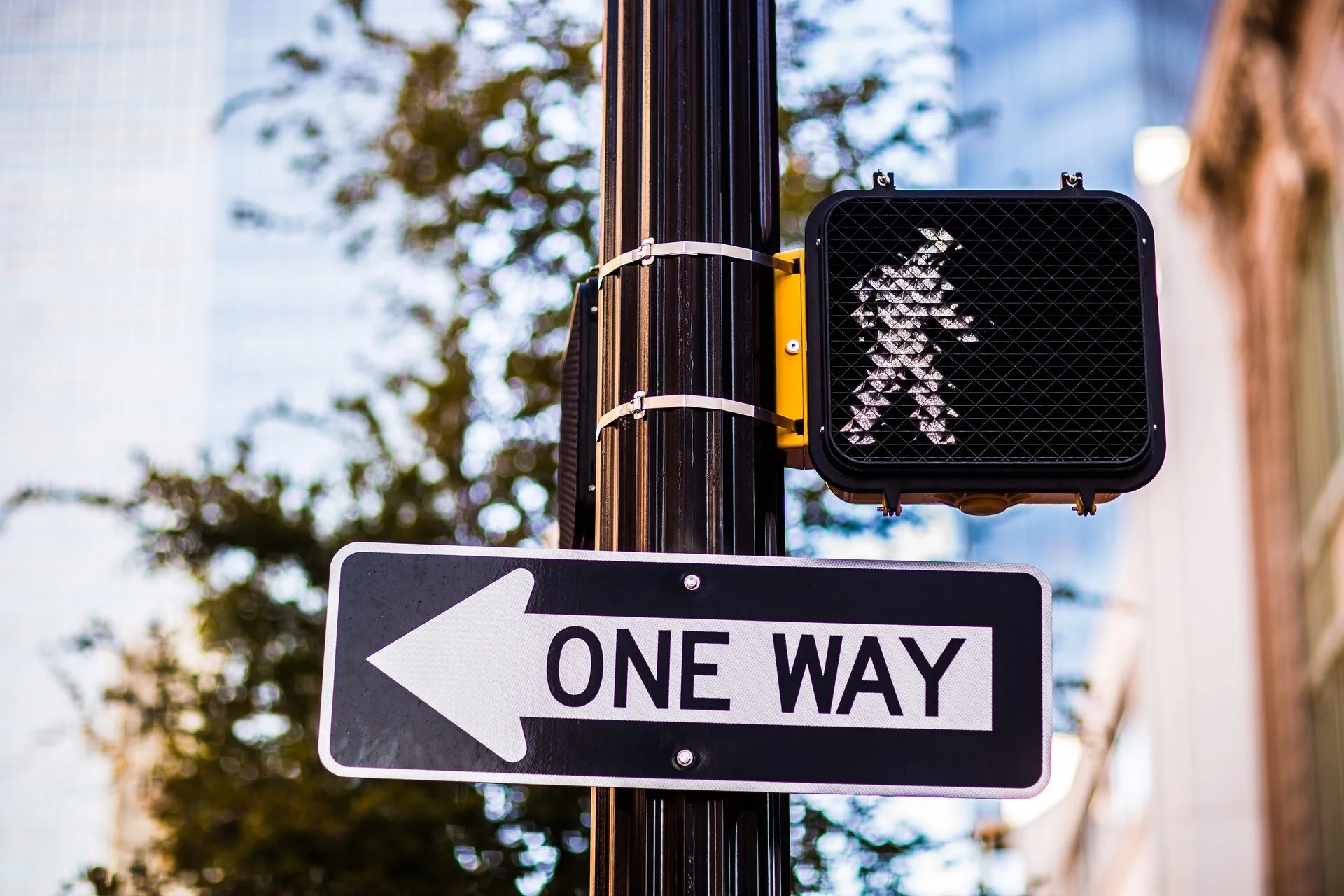 A one-way ticket please