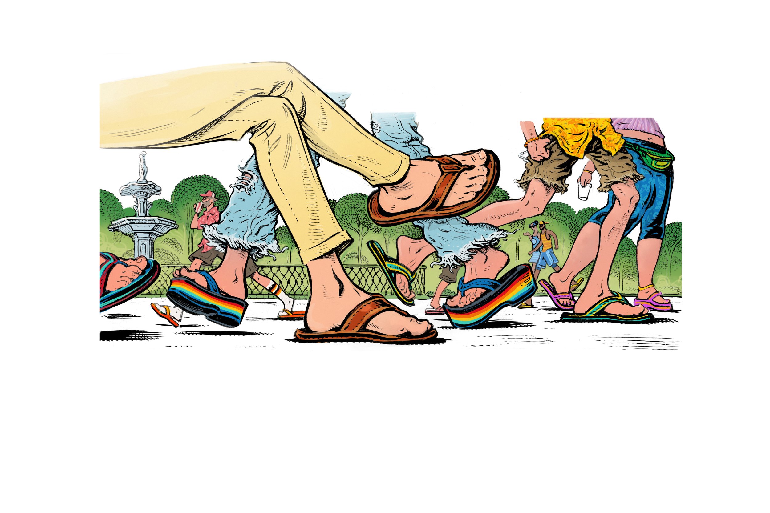 Flip-Flop Flap