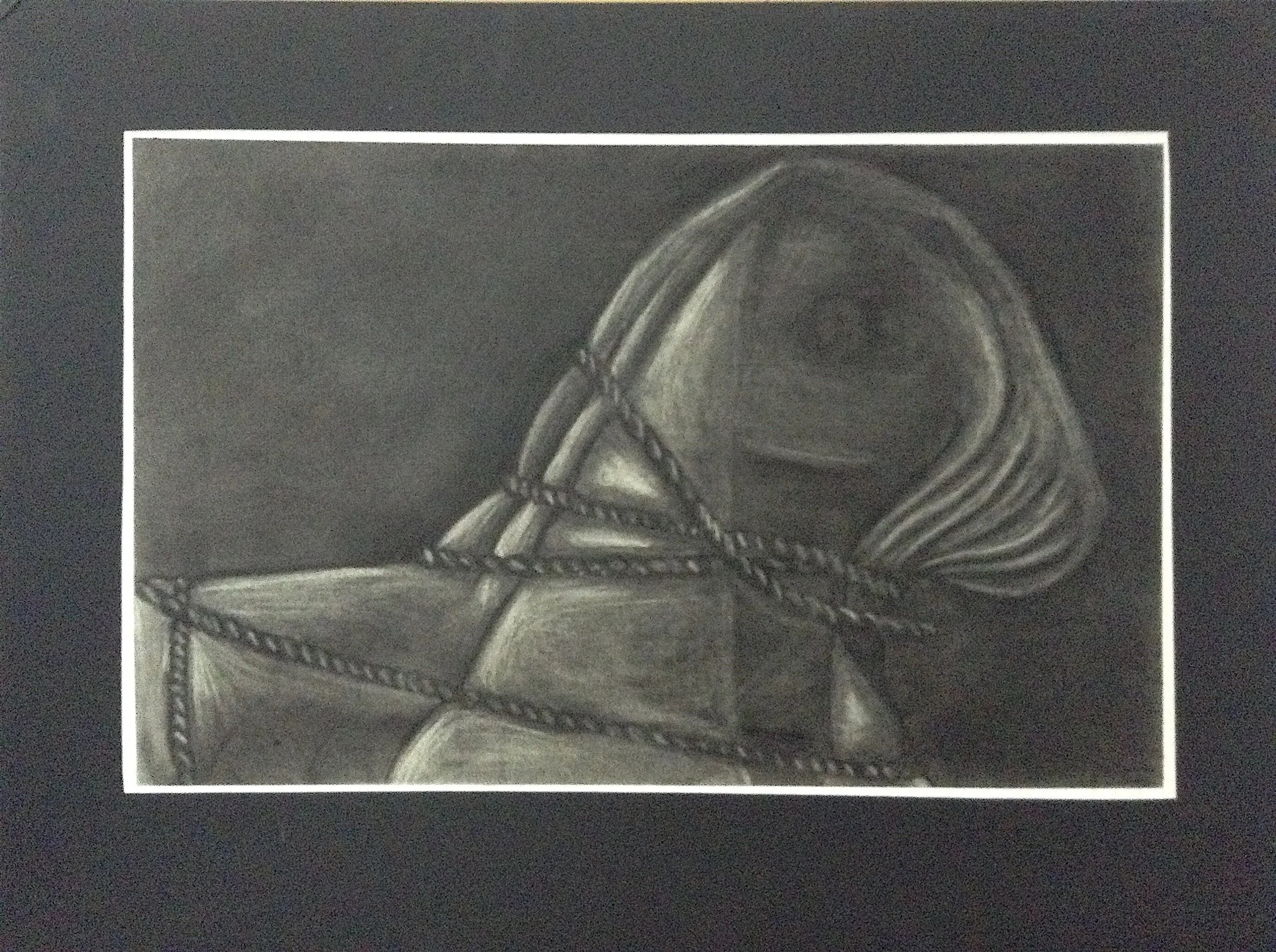 Charcoal, 24 in x 18 in