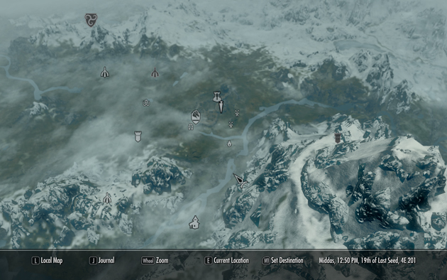 So much space. So much holding up on the left analog stick. 
