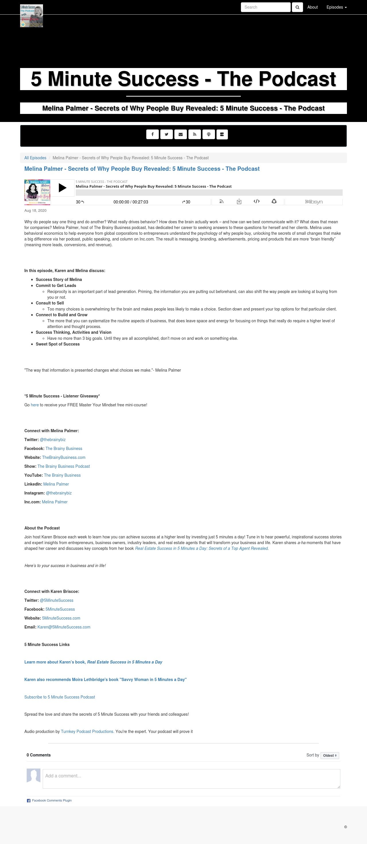 Libsyn.com (original post from client’s host company)