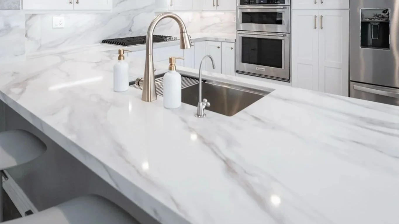 Bright Transitional Kitchen Kitchen Remodel by Royalty Stone — Project 2 project photo 2