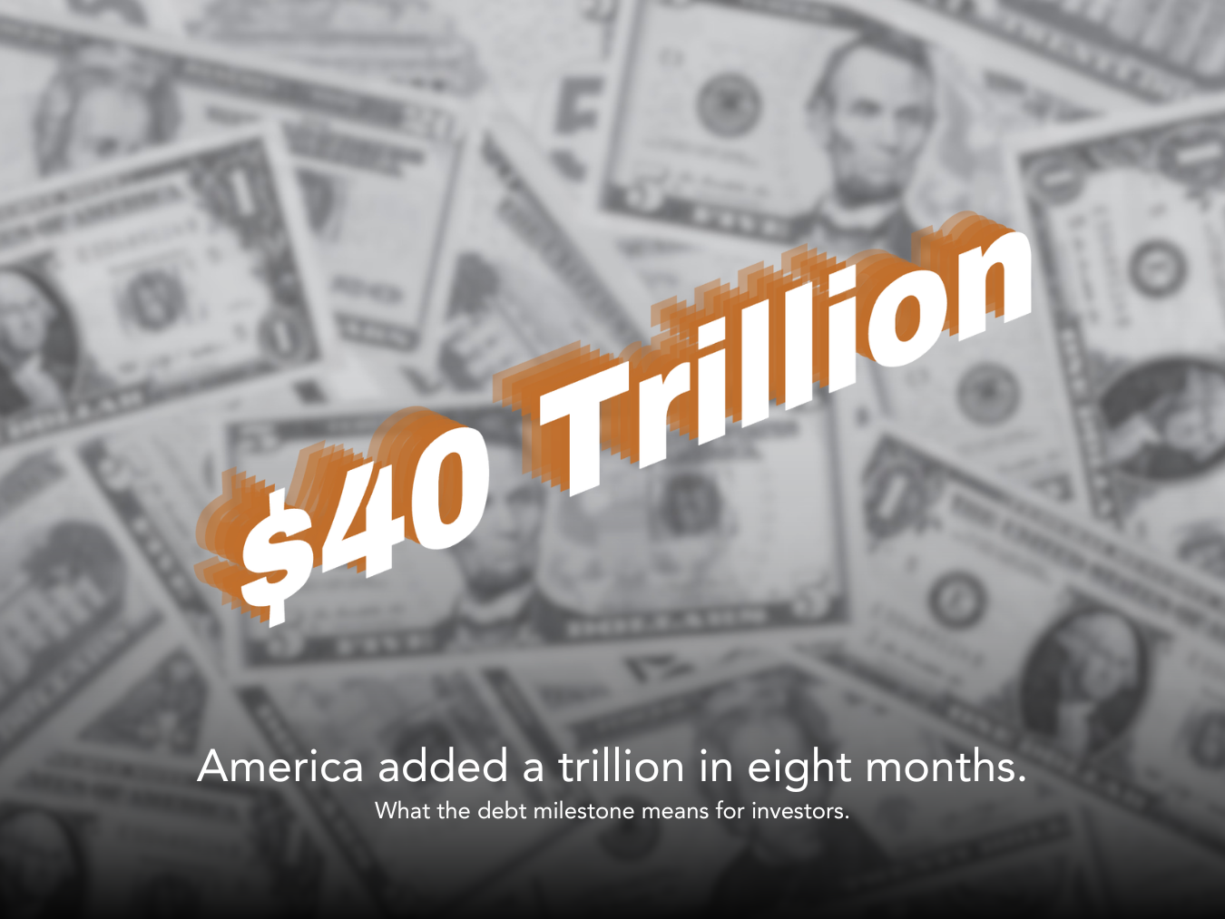 We Just Crossed $40 Trillion in National Debt