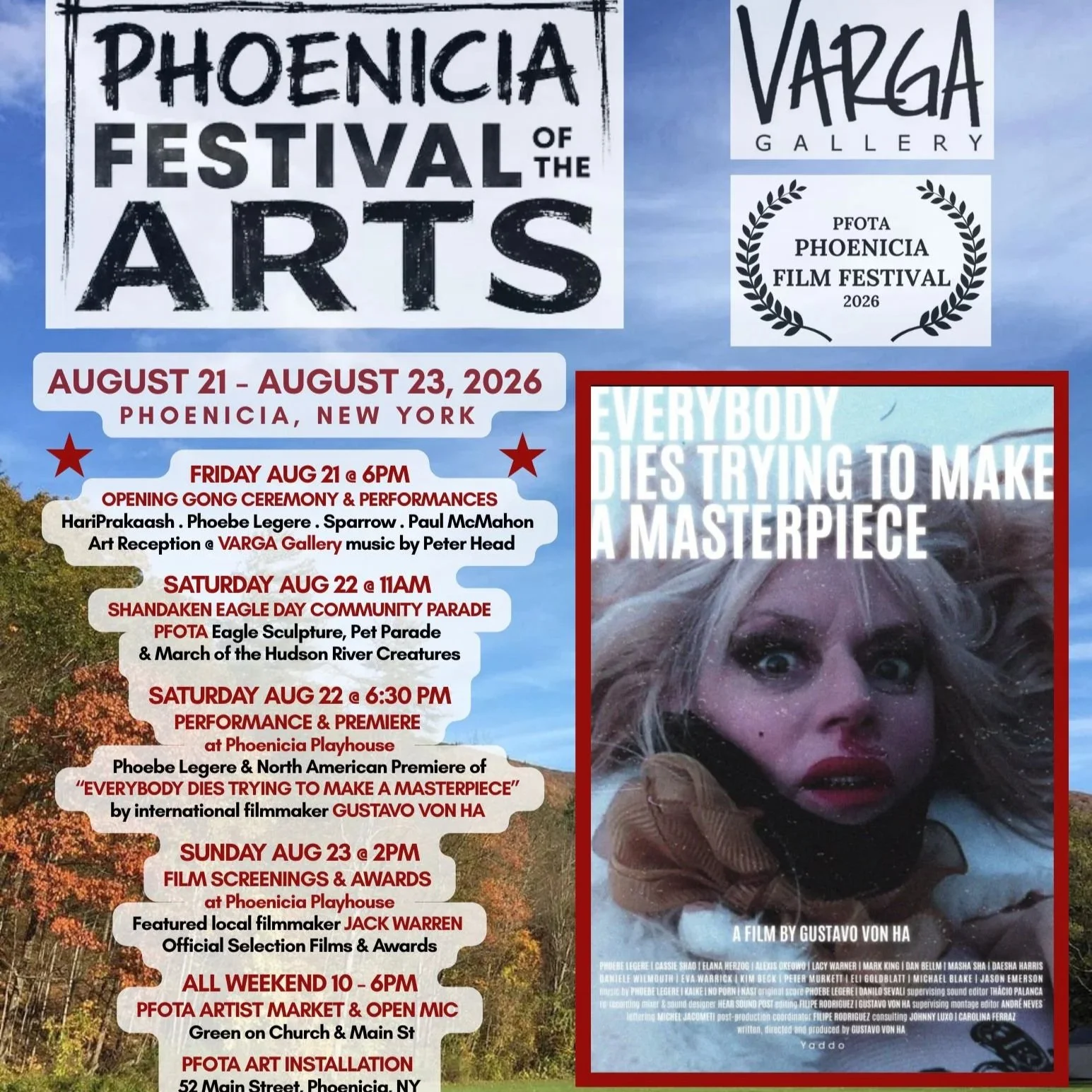 Phoenicia Festival of the Arts - Two Film Screening Events!