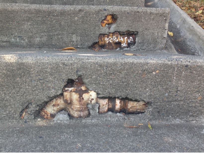 3. Artwork in Stairs
