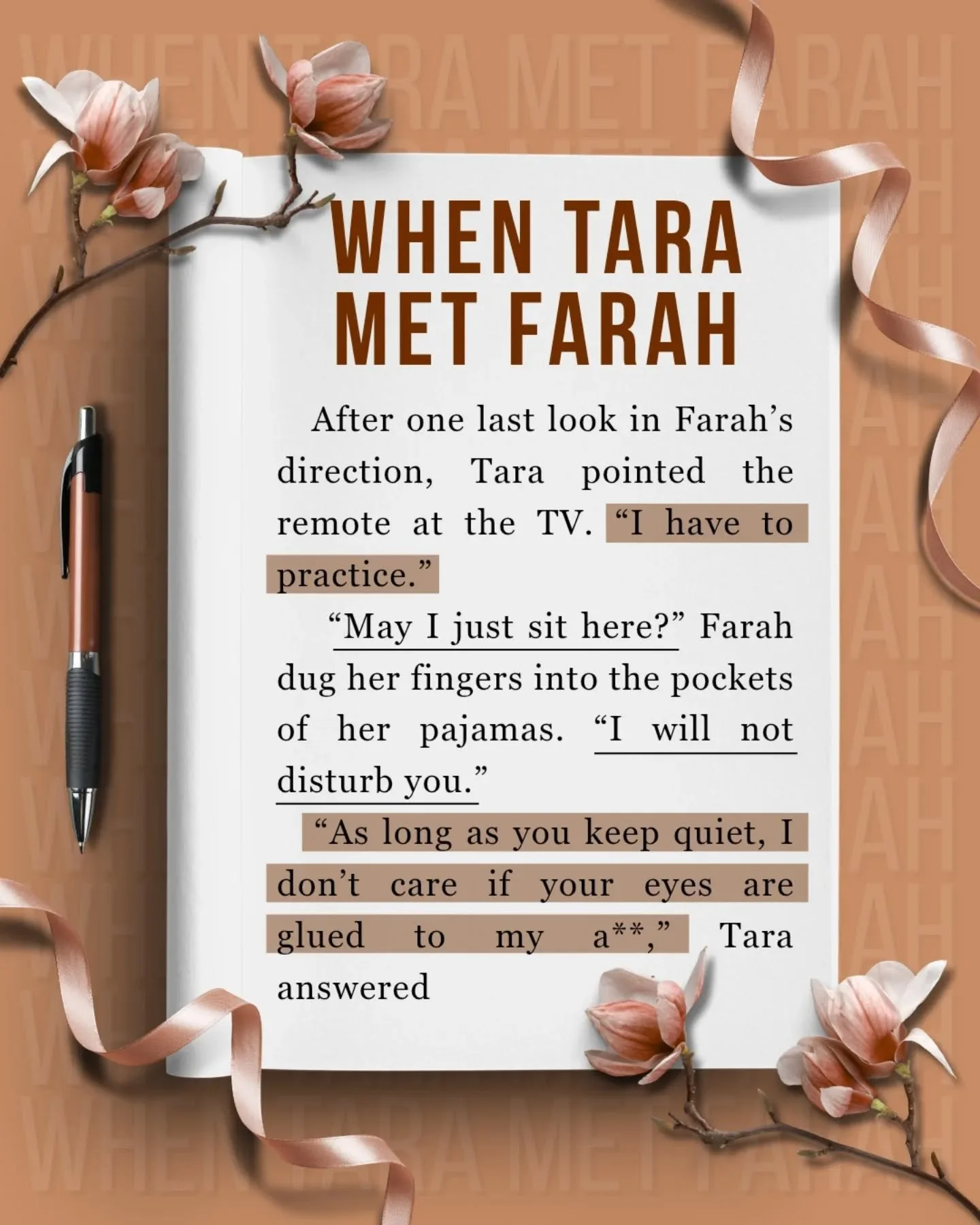 🩵 When Tara Met Farah 🩵
By Tara Pammi 

Tropes:
🩵 Opposites attract 
🩵 Grumpy x Sunshine 
🩵 Food vlogger x Math genius 
🩵 Sapphic romance 
🩵 New adult contemporary romance

Available on Amazon and KU 

When Tara Met Farah is a new adult contem