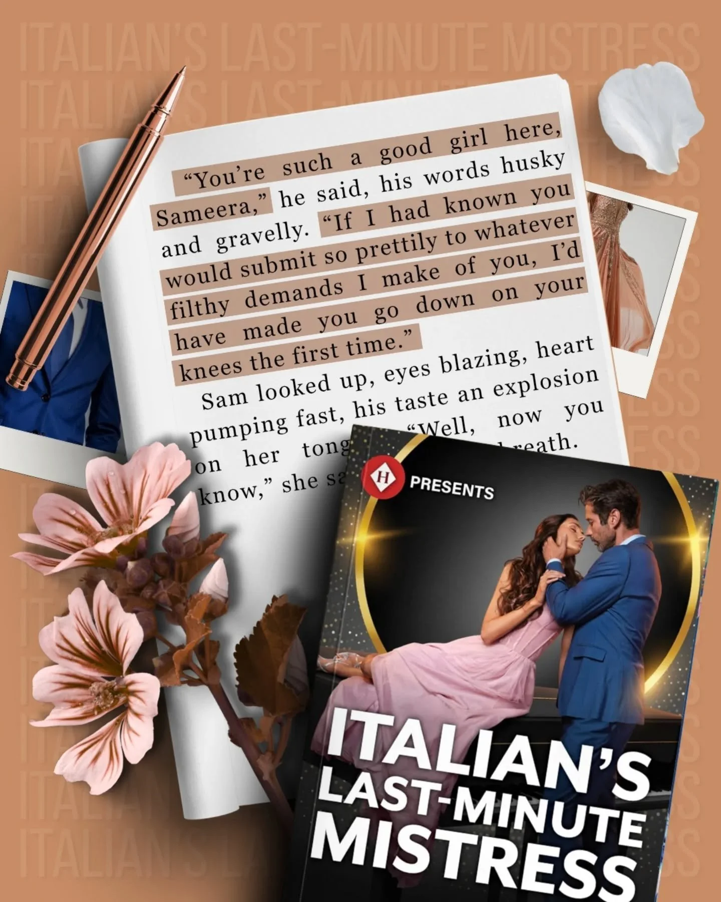 📖 Italian's Last-Minute Mistress 

What to expect:

🤎 Ex's Older Brother
🤎 Age Gap Romance
🤎 Fake Dating Real Spice
🤎 Italian Billionaire
🤎 Heart Surgery Survivor Heroine

Italian's Last-Minute Mistress is an ex's older brother age gap romance 