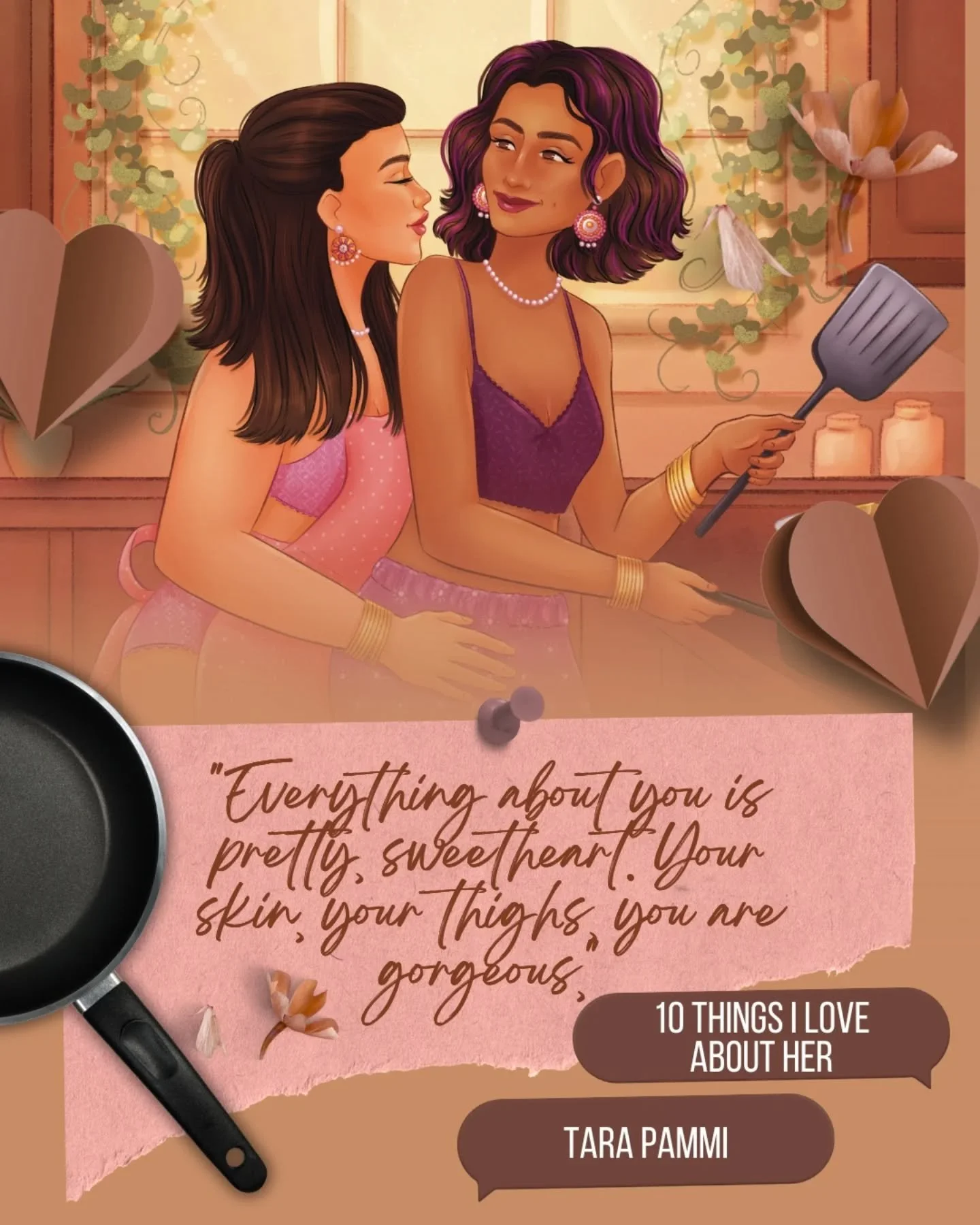 Qotd: Do you love grumpy x sunshine trope? 

📖: 10 Things I Love About Her

Tropes:
🤎 Sapphic Romance 
🤎 Age Gap Romance
🤎 Grumpy x Sunshine
🤎 Opposites Attract
🤎 Fake Dating (to please their siblings)
🤎 Maids of Honor Shenanigans
🤎 Taming of