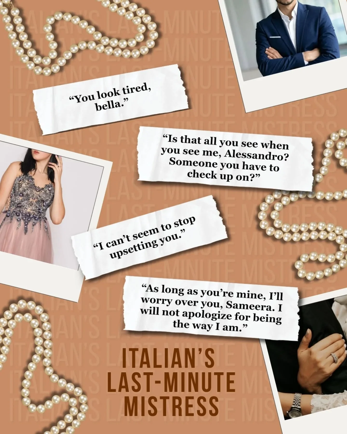 📖 Italian's Last-Minute Mistress 

What to expect:

🤎 Ex's Older Brother
🤎 Age Gap Romance
🤎 Fake Dating Real Spice
🤎 Italian Billionaire
🤎 Heart Surgery Survivor Heroine

Italian's Last-Minute Mistress is an ex's older brother age gap romance 