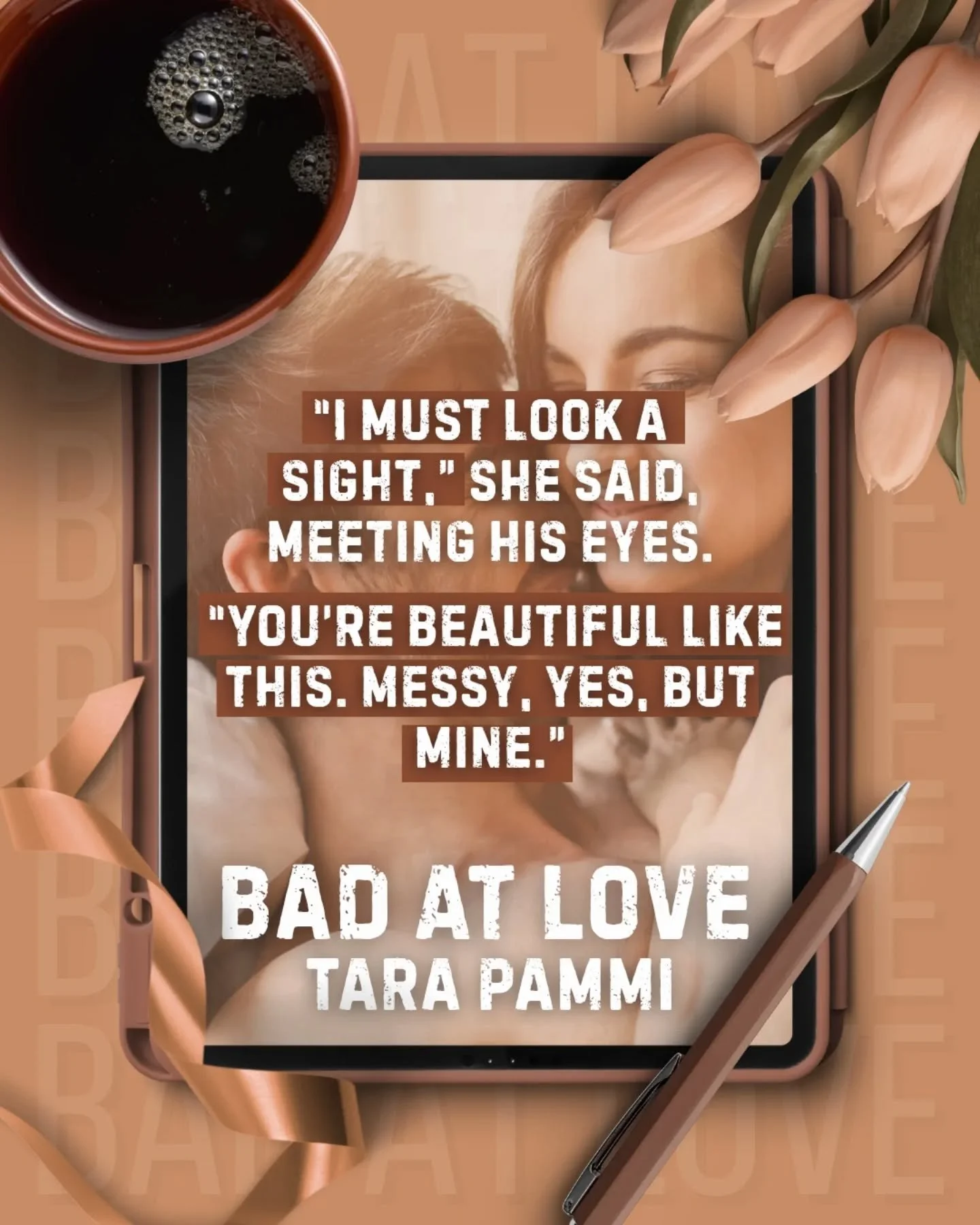 🩵 Bad At Love by Tara Pammi 🩵

🩵 Friends to lovers
🩵 Single mom in 40s
🩵 One bed, one week
🩵 Shower confession
🩵 Pining and Public p!ay
🩵 Twenty yrs of yearning
🩵 Dirty talking cinnamon roll hero

Bad At Love is a friends to lovers, single m