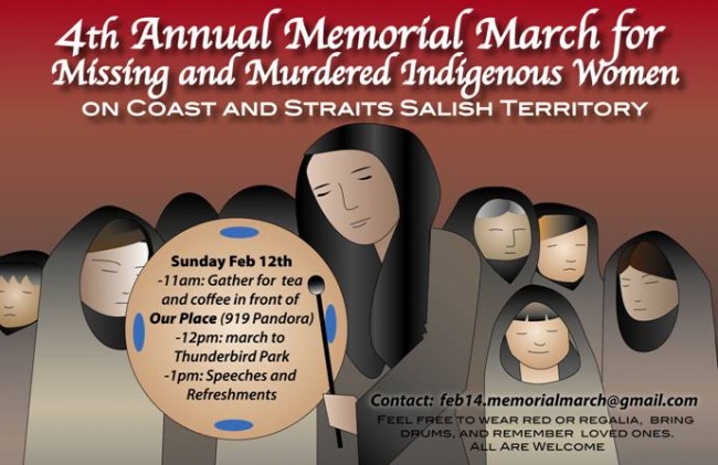 4th Annual Indignous Women's Memorial March 