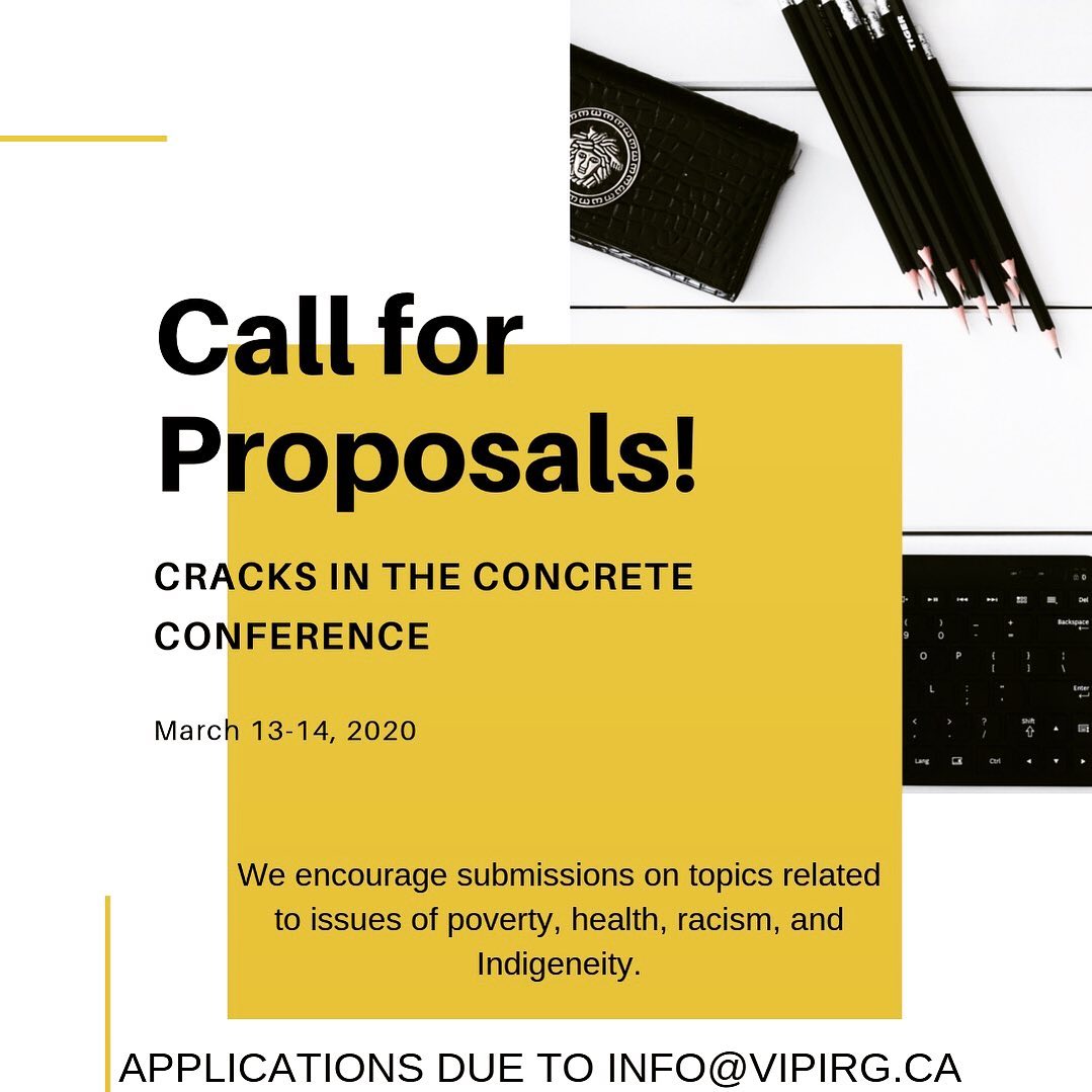 Call for Proposals: Cracks in the Concrete 2020