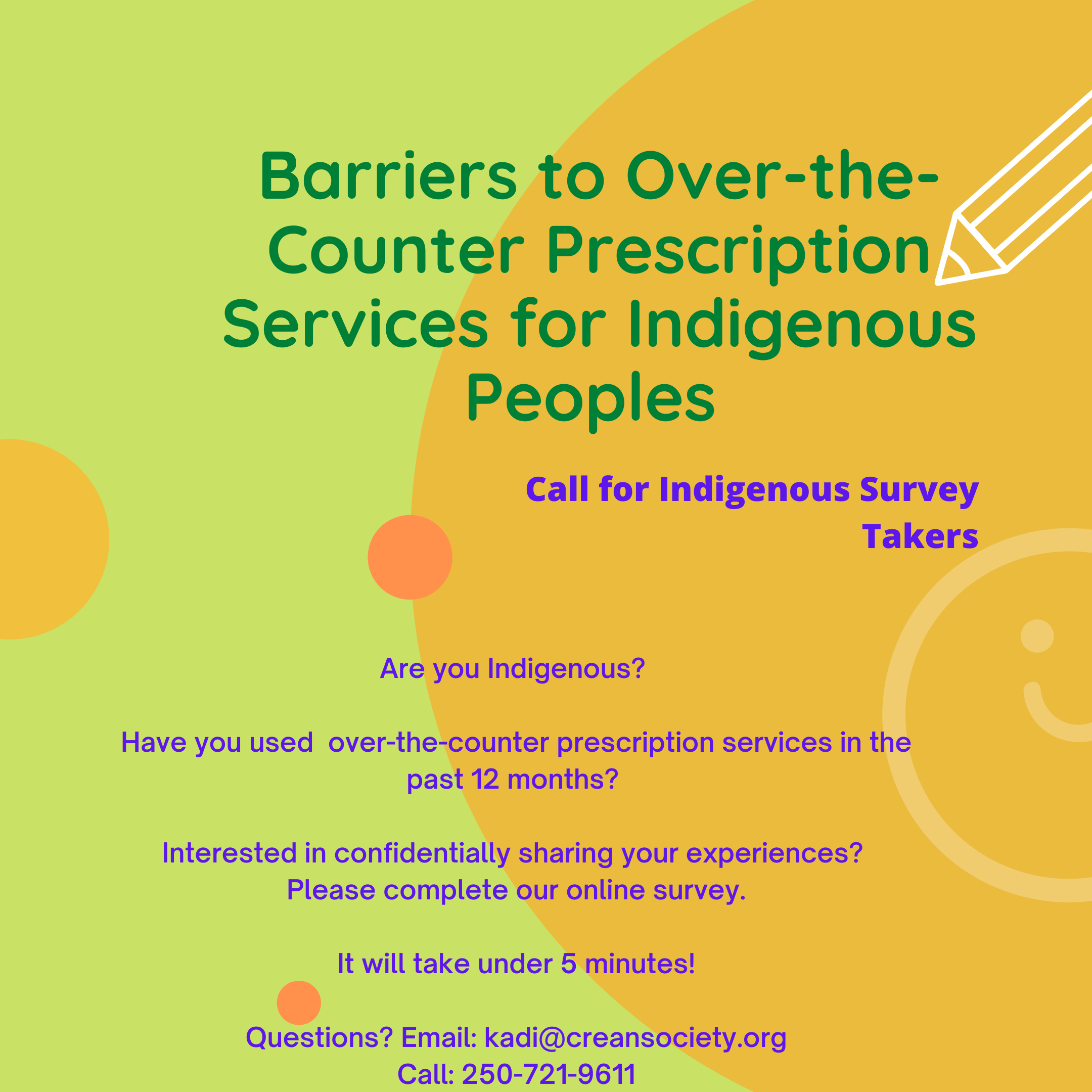 Research Update:  Barriers to Over-the-Counter Prescription Services for Indigenous People 