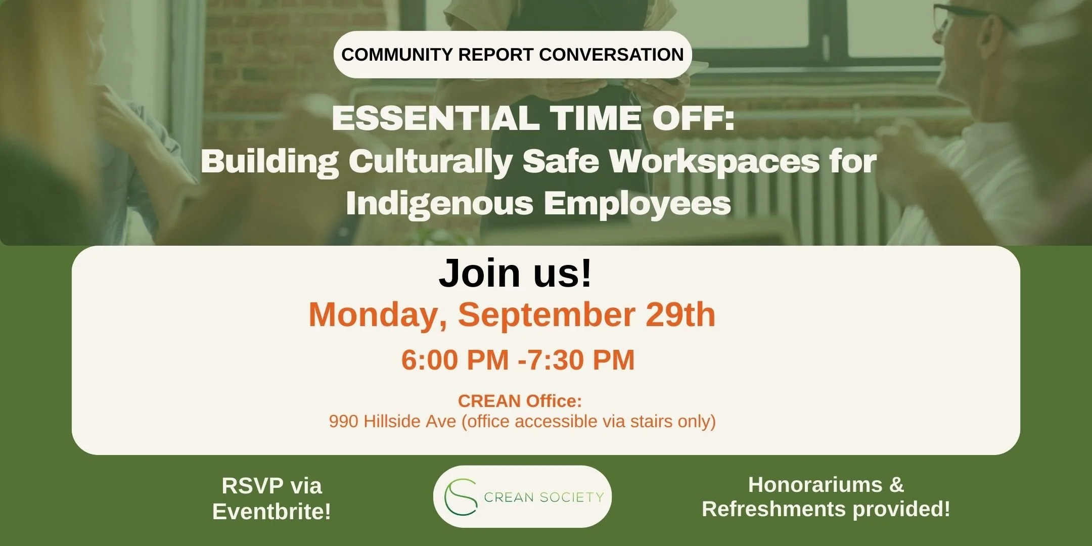 Essential Time Off: Building Culturally Safe Workspaces