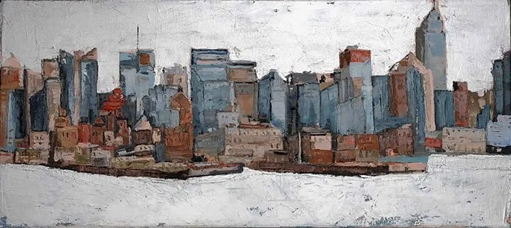 Youngsook Park_Lights of Memory_Silver_oil_12x24in_2016.jpg