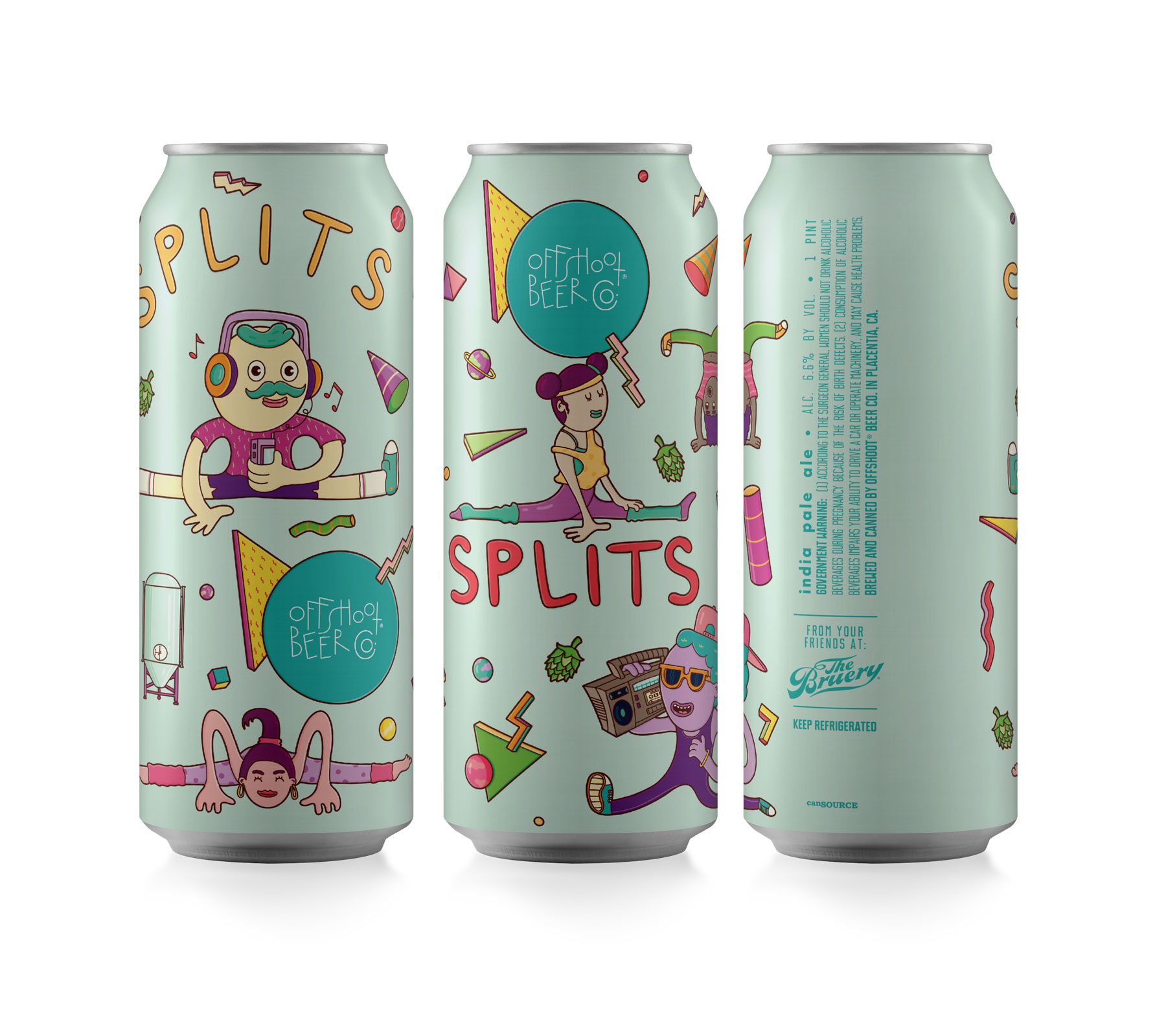 Offshoot Beer Co. Splits Can Design