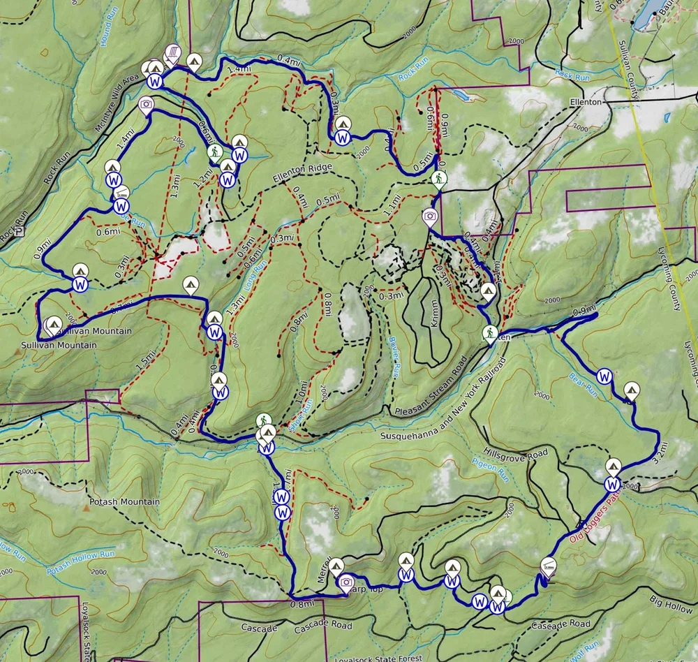 Old Loggers Path Backpacking Guide — Into the Backcountry