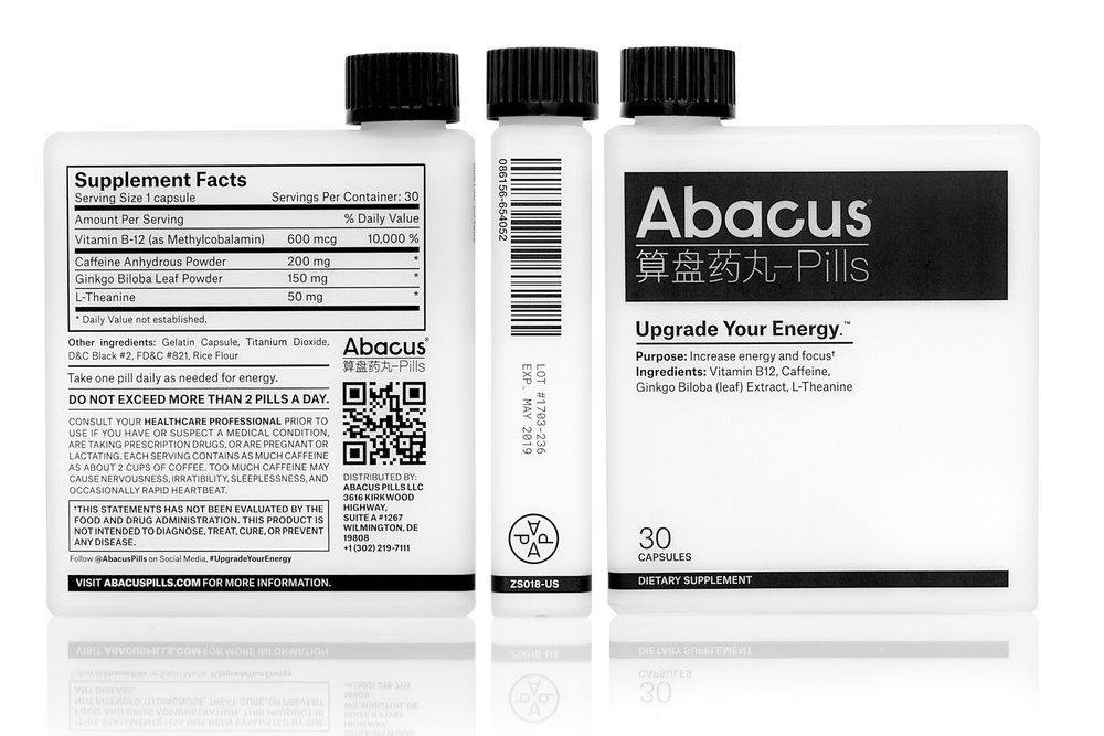 Abacus Pills packaging