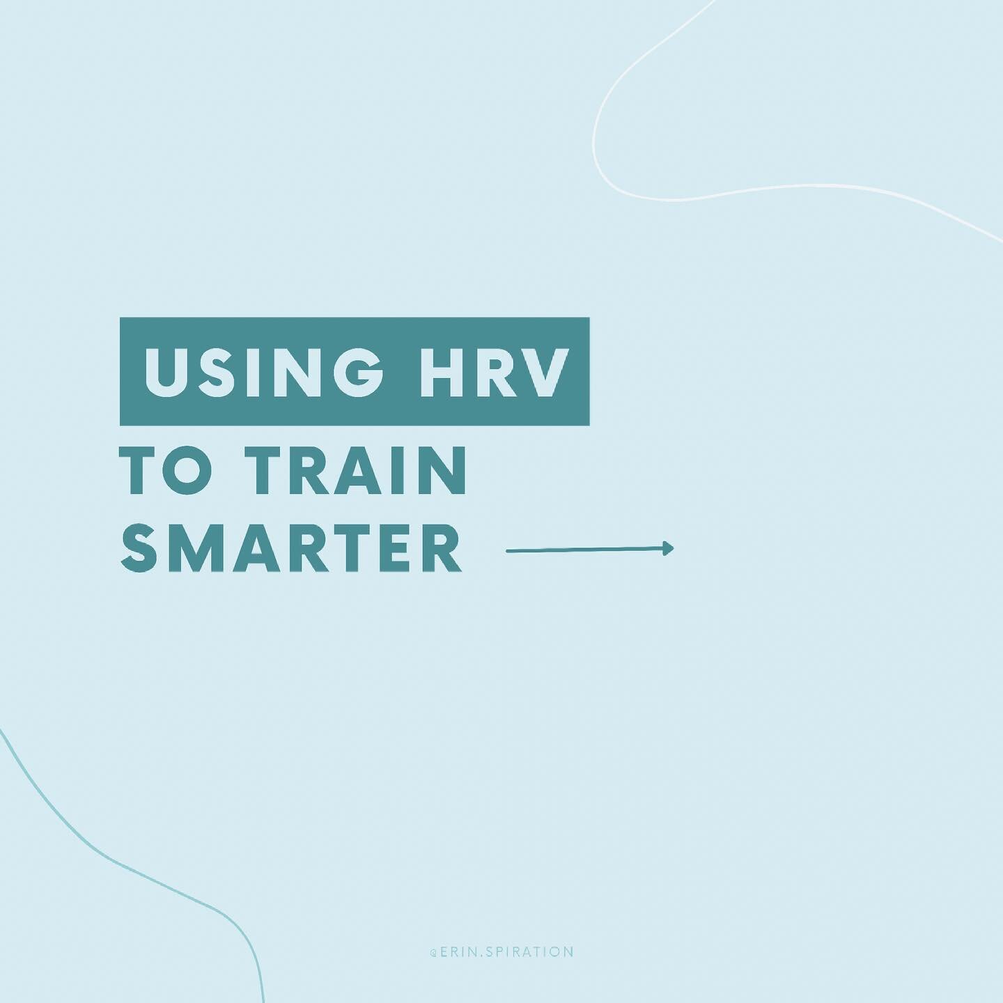 Fitness is more than reps❗️swipe for how I&rsquo;m using HRV to reach my goals and train smarter⚡️

When I first started my fitness / running journey years ago, I had the naive mentality that doing more would get me results faster and that doing less