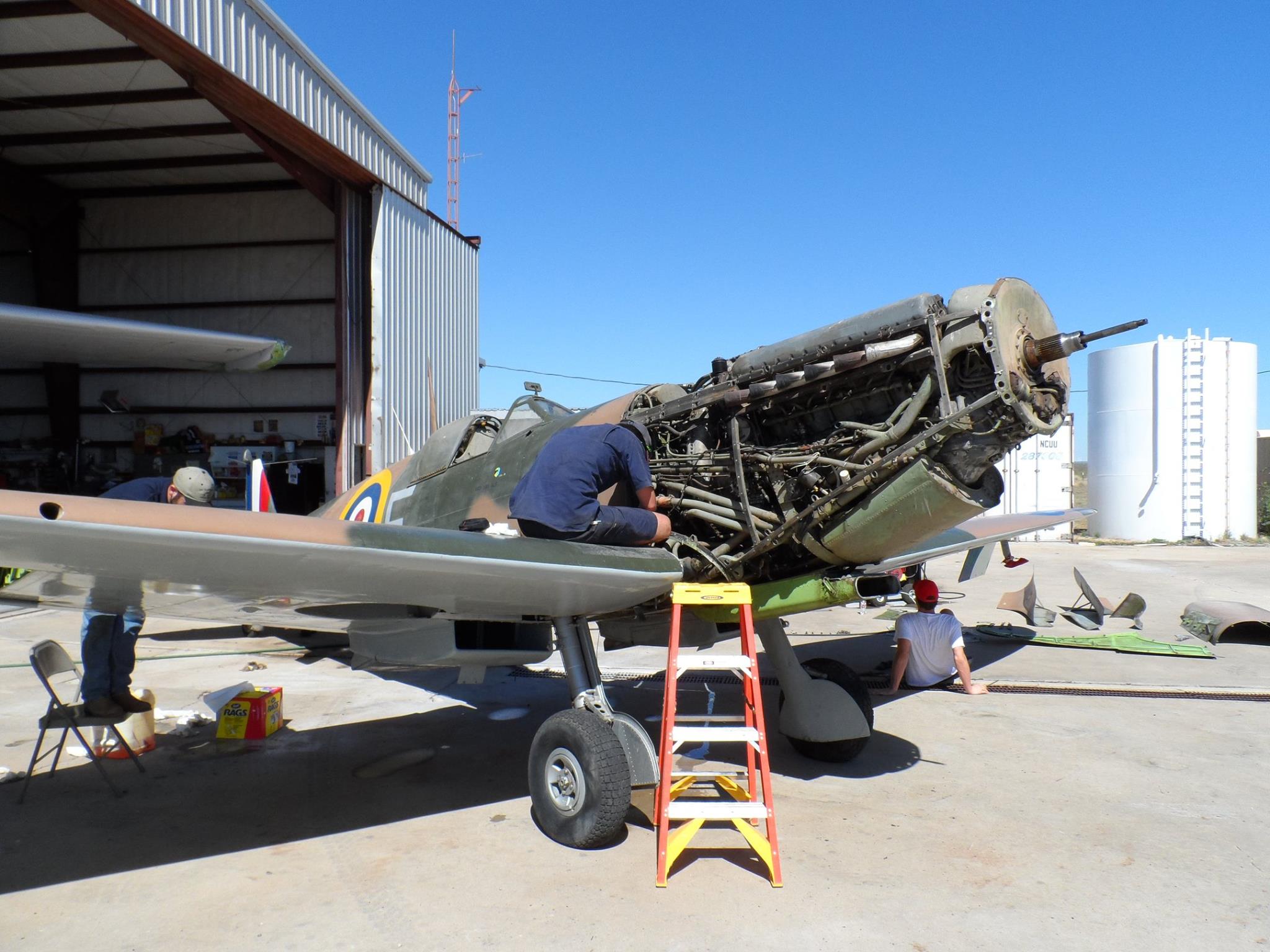 Dismantling for shipping to Australia.