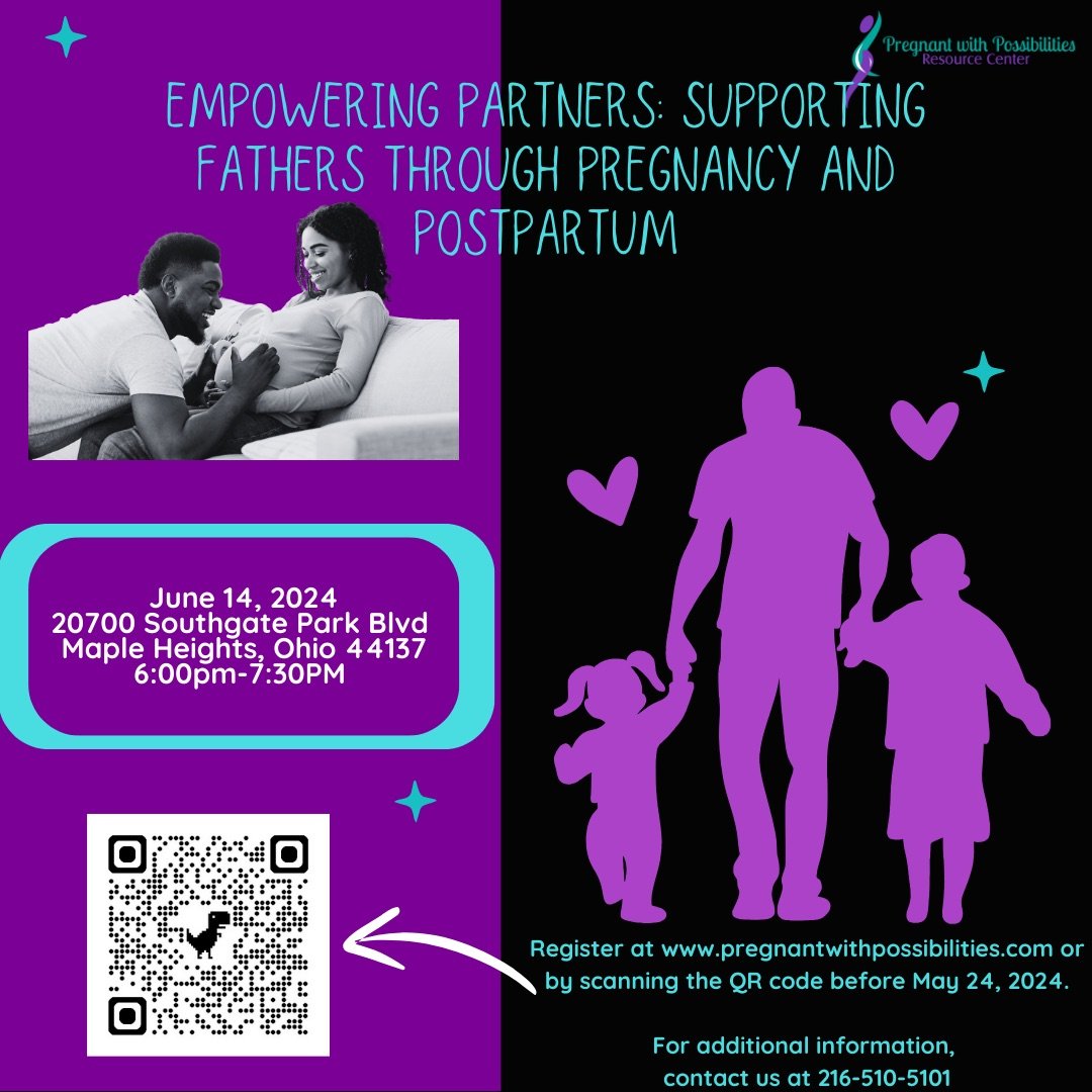 Join us on Friday, June 14th 6:00pm - 7:30pm for the event, Empowering Partners: Supporting Fathers Through Pregnancy and Postpartum.👨🏾&zwj;🍼Let's celebrate the vital role of dads and explore how we can provide them with the support they deserve o