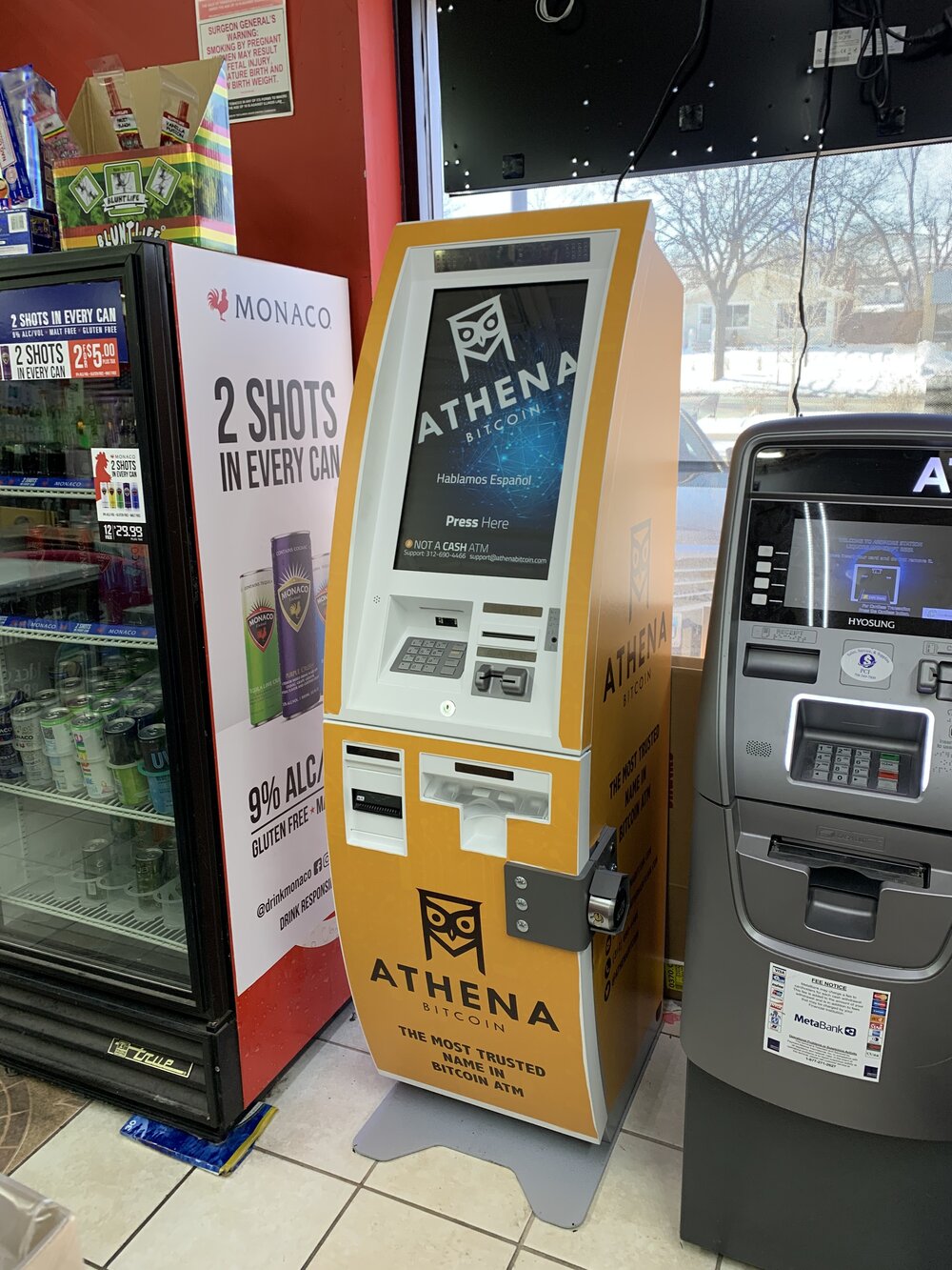 CryptoX - Criptovalute - Market - Athena Bitcoin ATM - Levs Pawn Shop