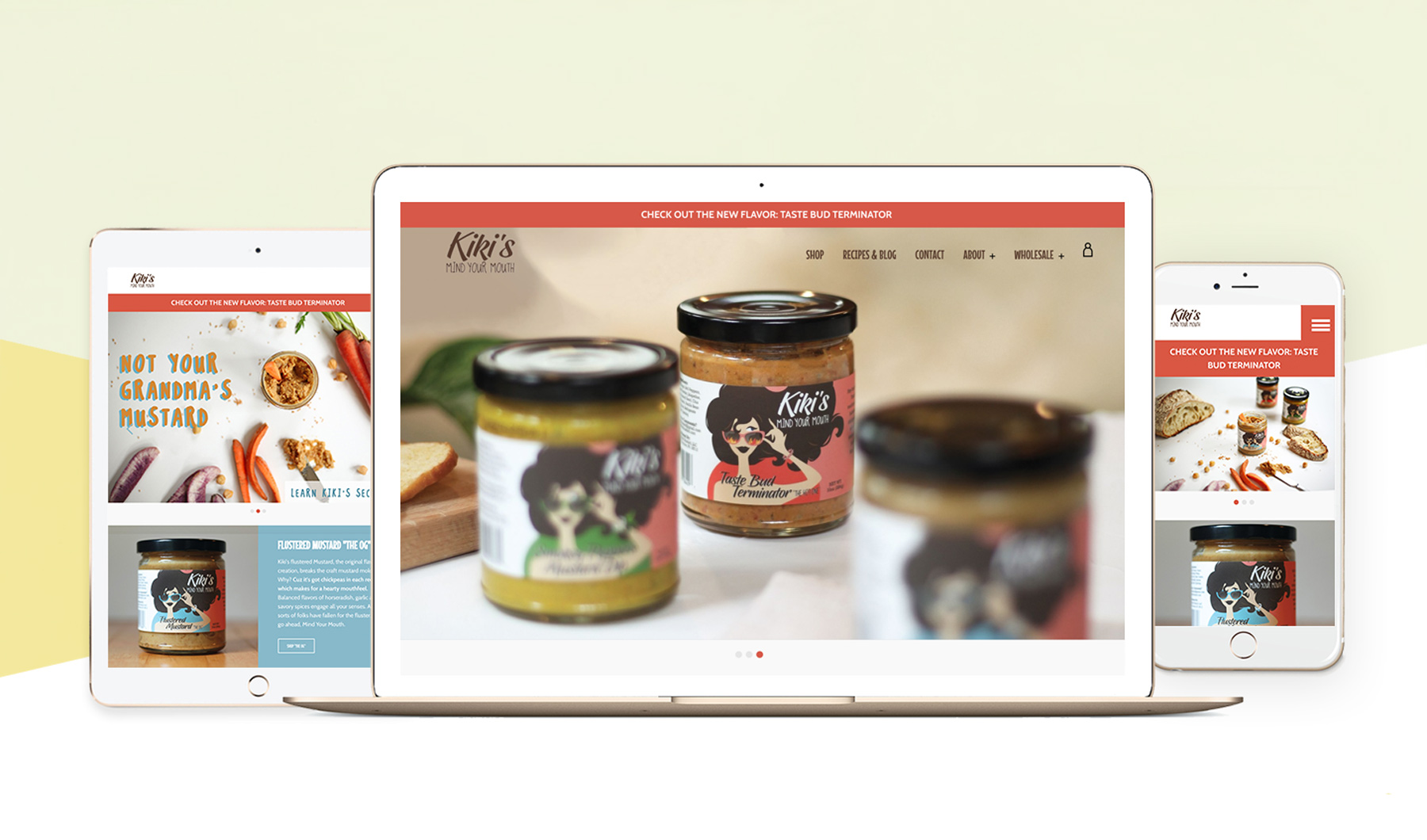 KIKISFLUSTEREDMUSTARD.COM